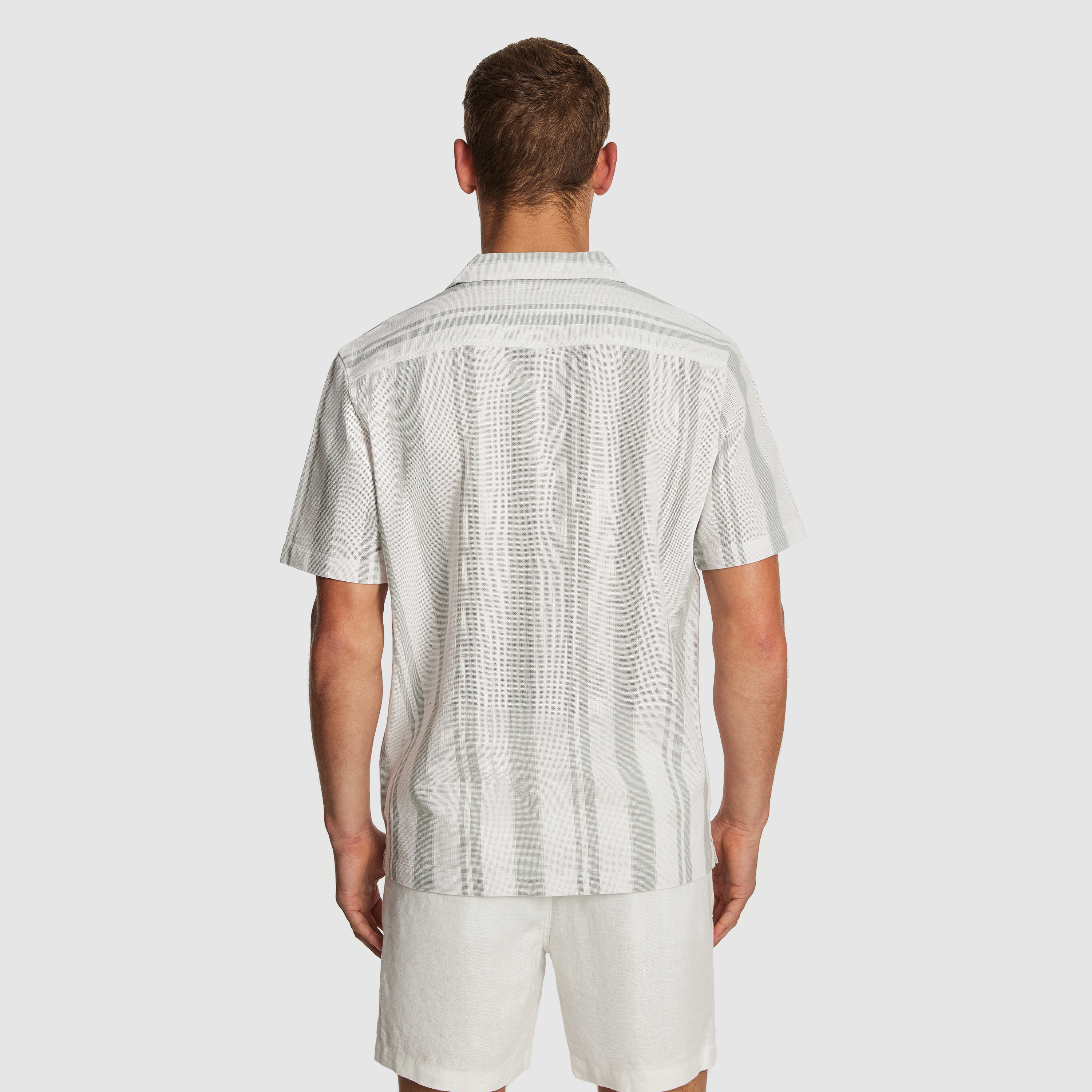 Aruba Stripe Cotton Shirt