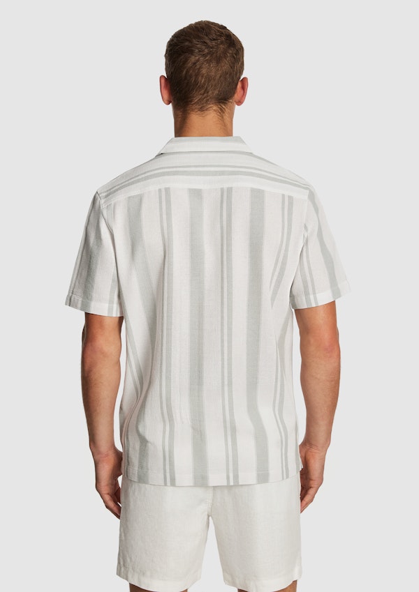 Aruba Stripe Cotton Shirt
