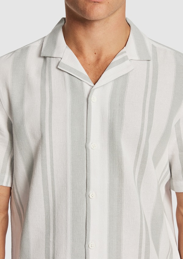 Aruba Stripe Cotton Shirt
