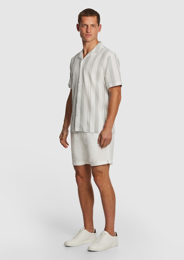 Aruba Stripe Cotton Shirt