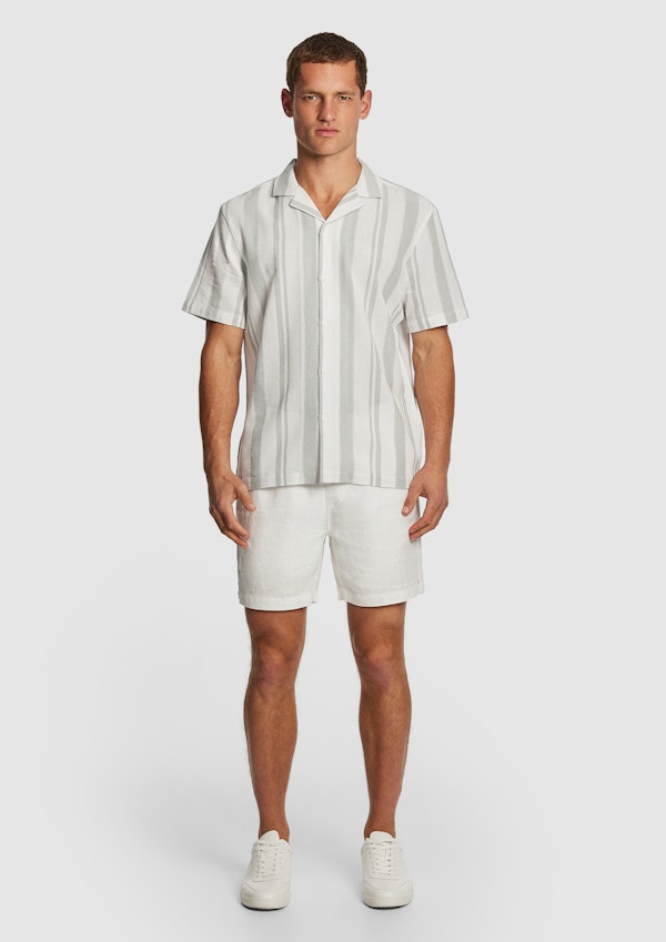 Aruba Stripe Cotton Shirt