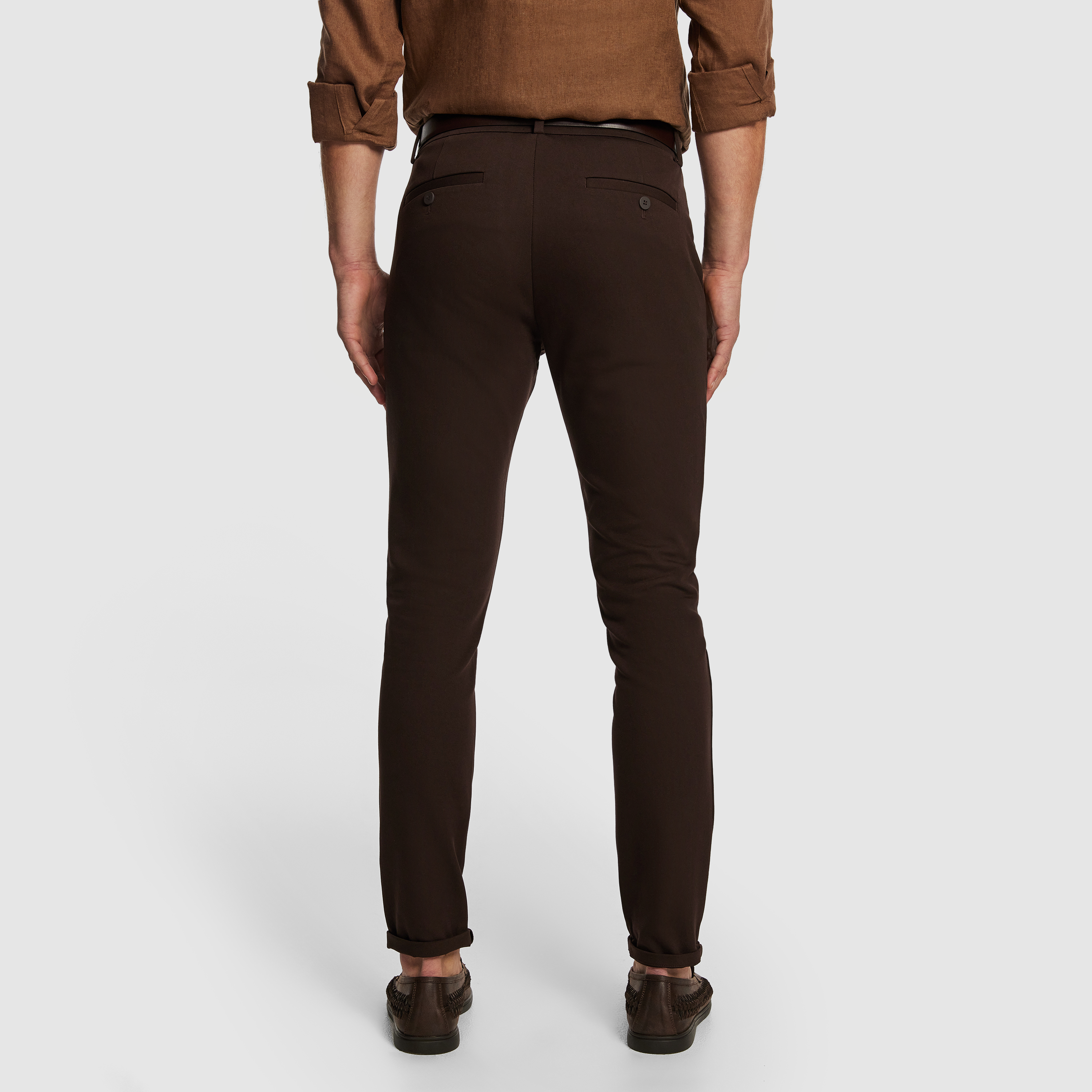 Brown Energy Hyper Stretch Skinny Chino
