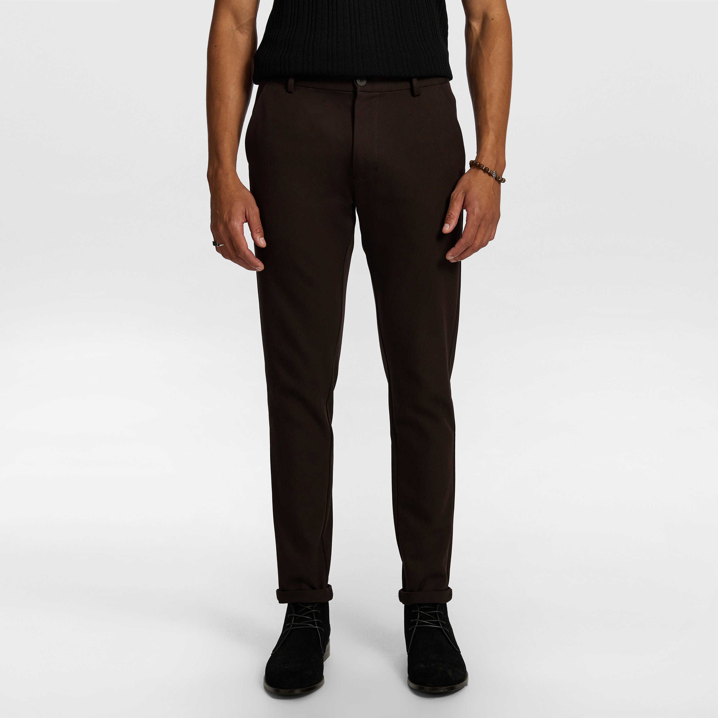 Black Nicol Skinny Chinos | Men's Bottom | yd NZ