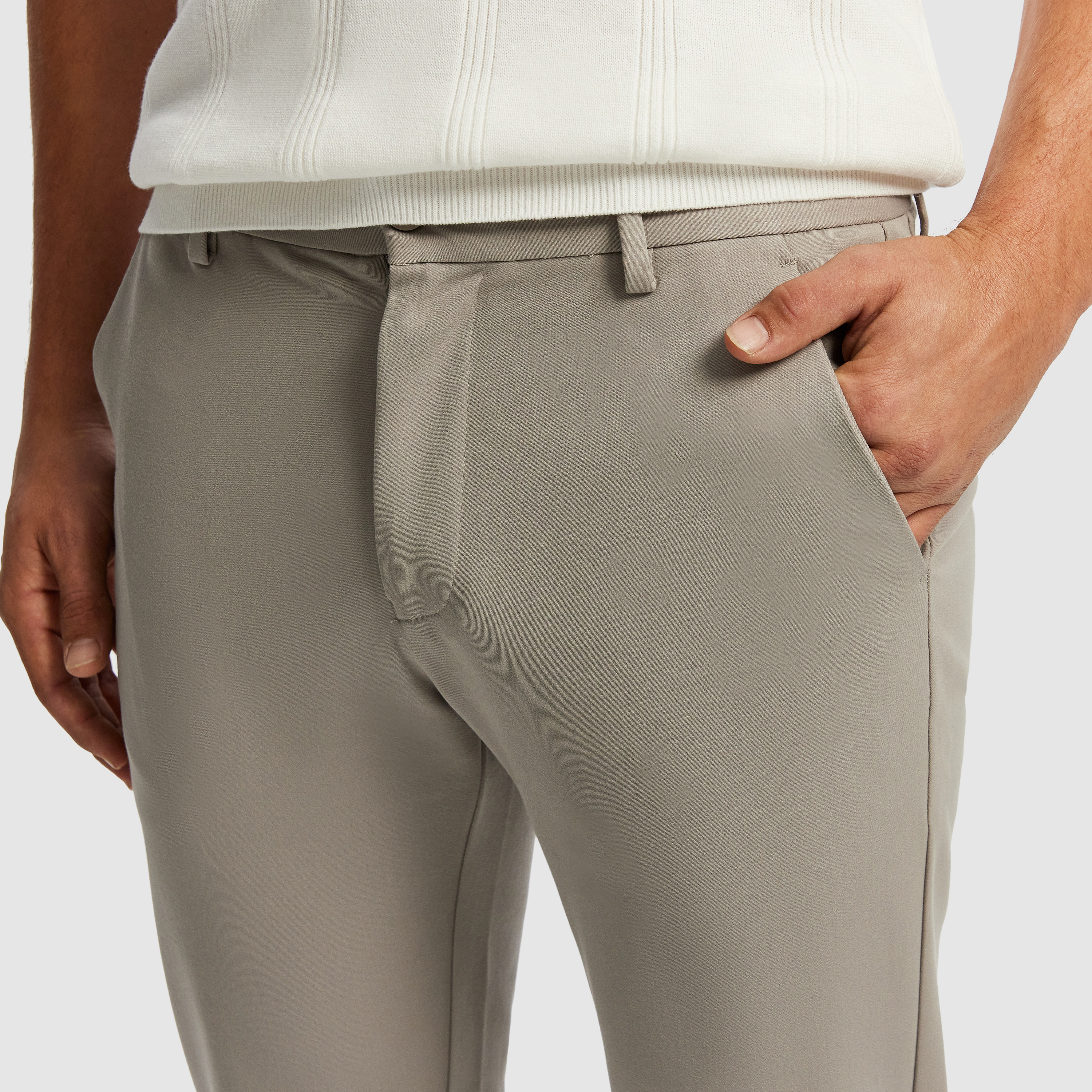 Grey Energy Hyper Stretch Skinny Chino