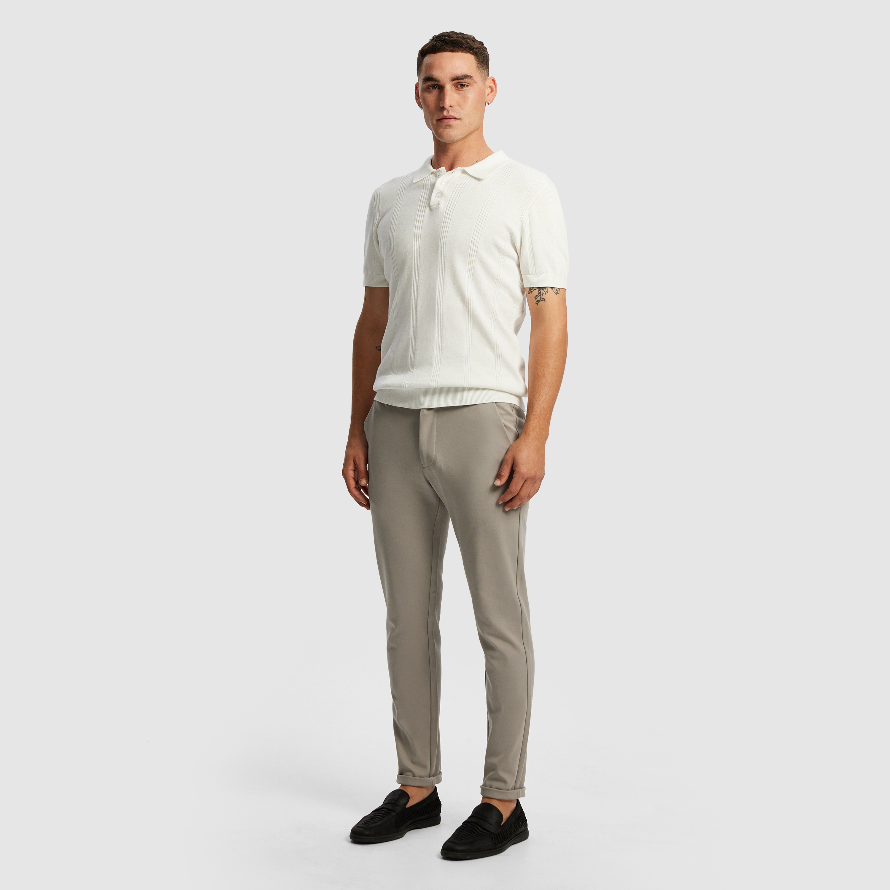 Grey Energy Hyper Stretch Skinny Chino