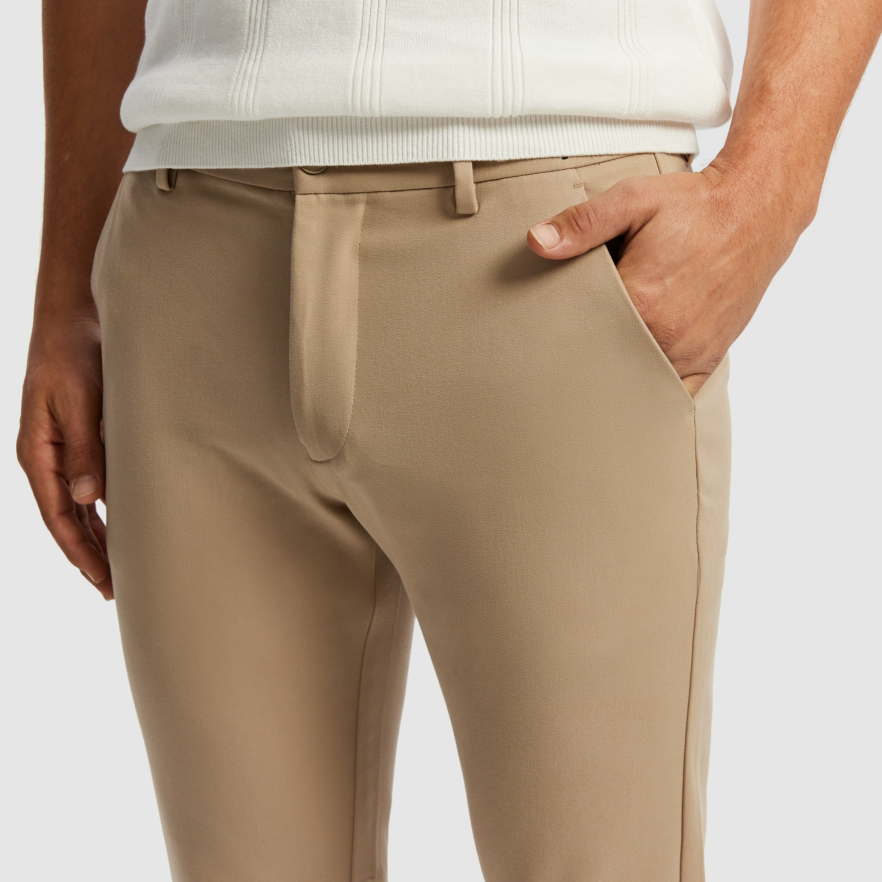 Tan Energy Hyper Stretch Skinny Chino