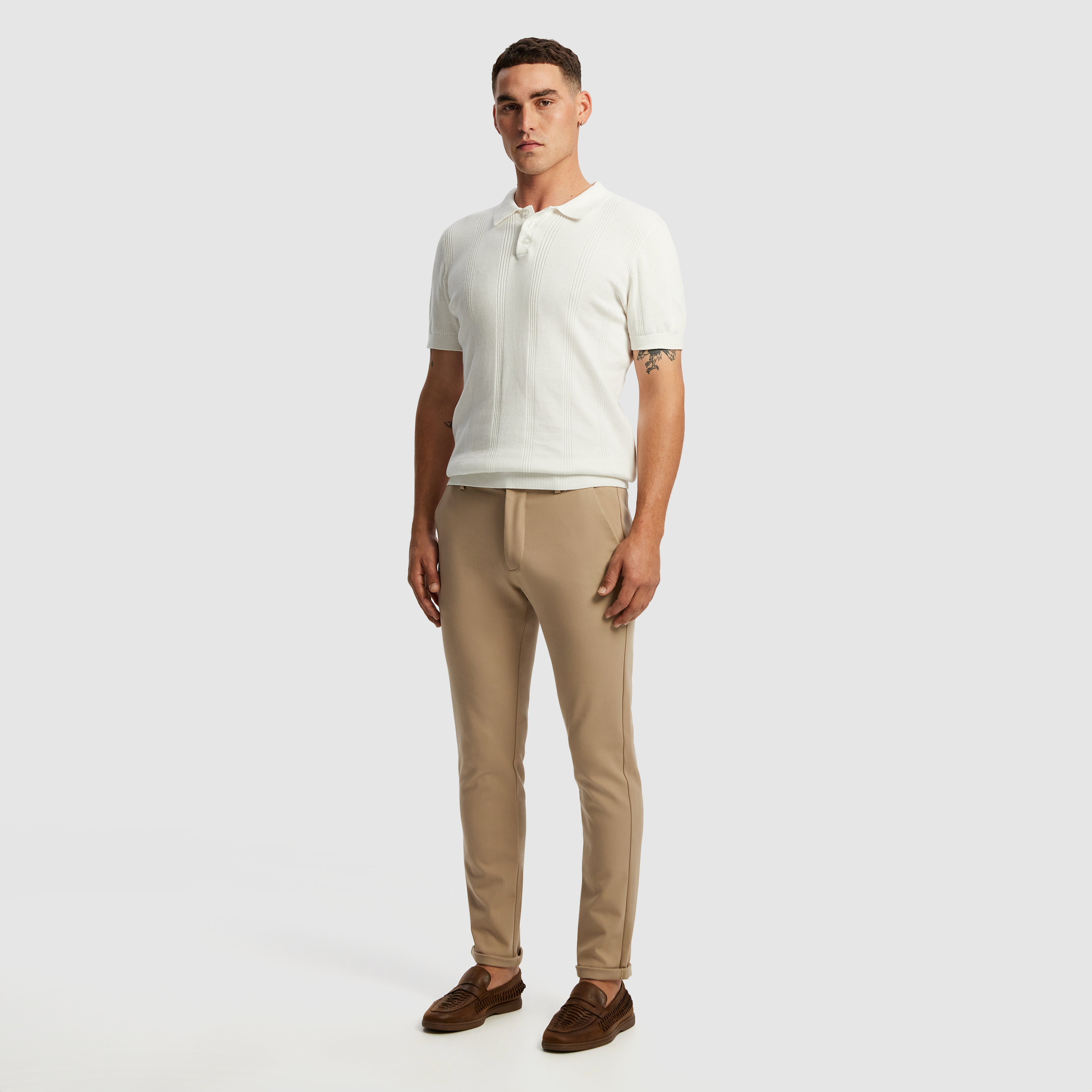 Tan Energy Hyper Stretch Skinny Chino