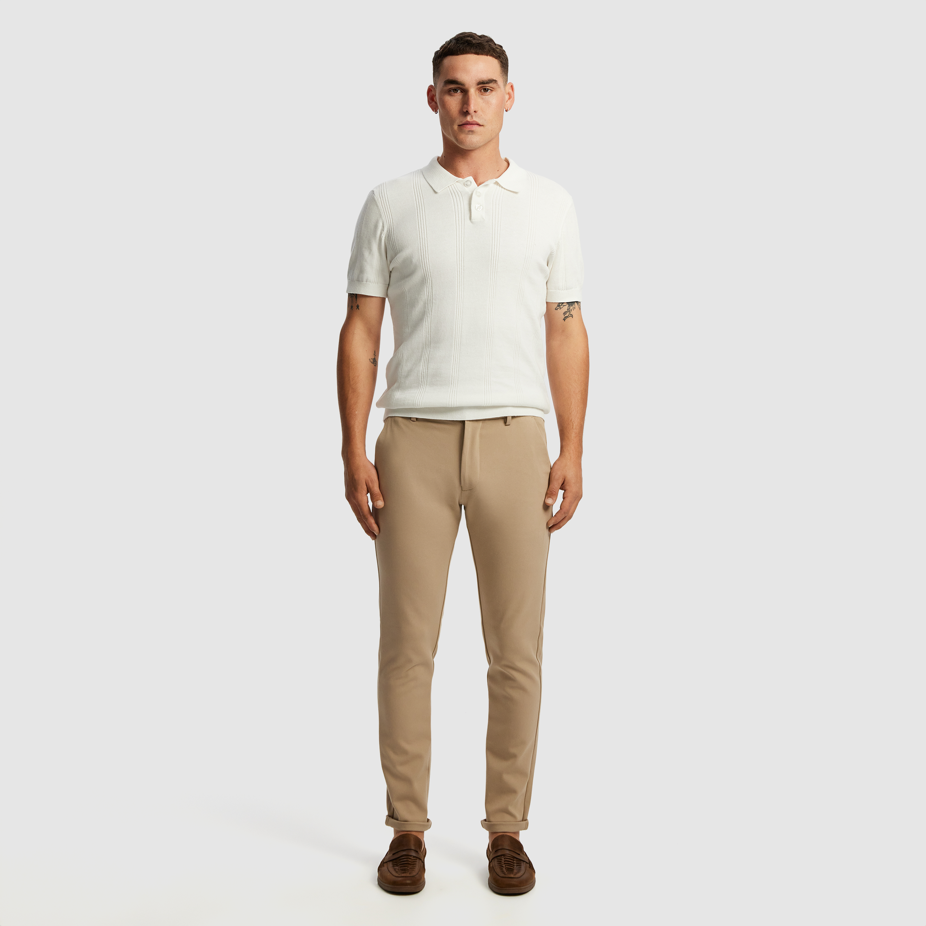Tan Energy Hyper Stretch Skinny Chino