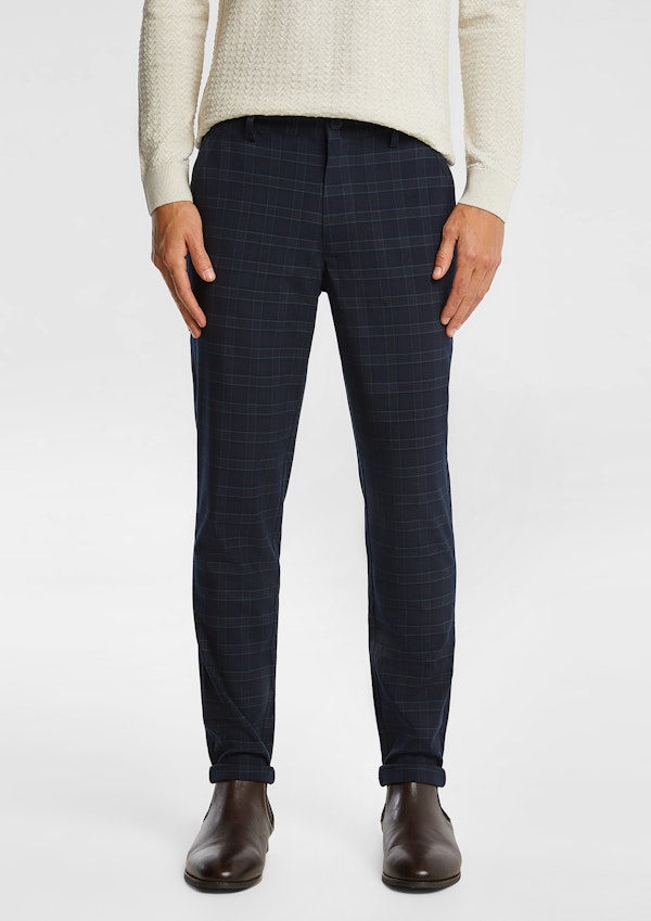 Men's Fashion Stretch Dress Pants Slim Fit Plaid Pants Suit Pants Casual  Golf Pants Skinny Business Work Trousers at  Men's Clothing store