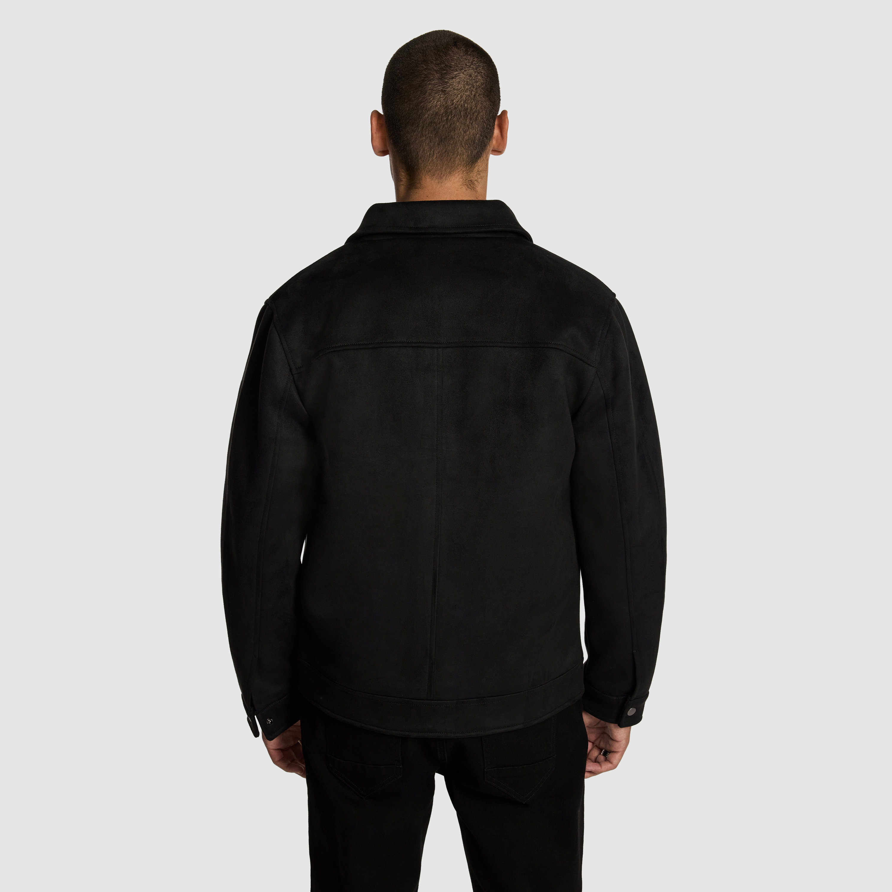 Focus Faux Suede Jacket