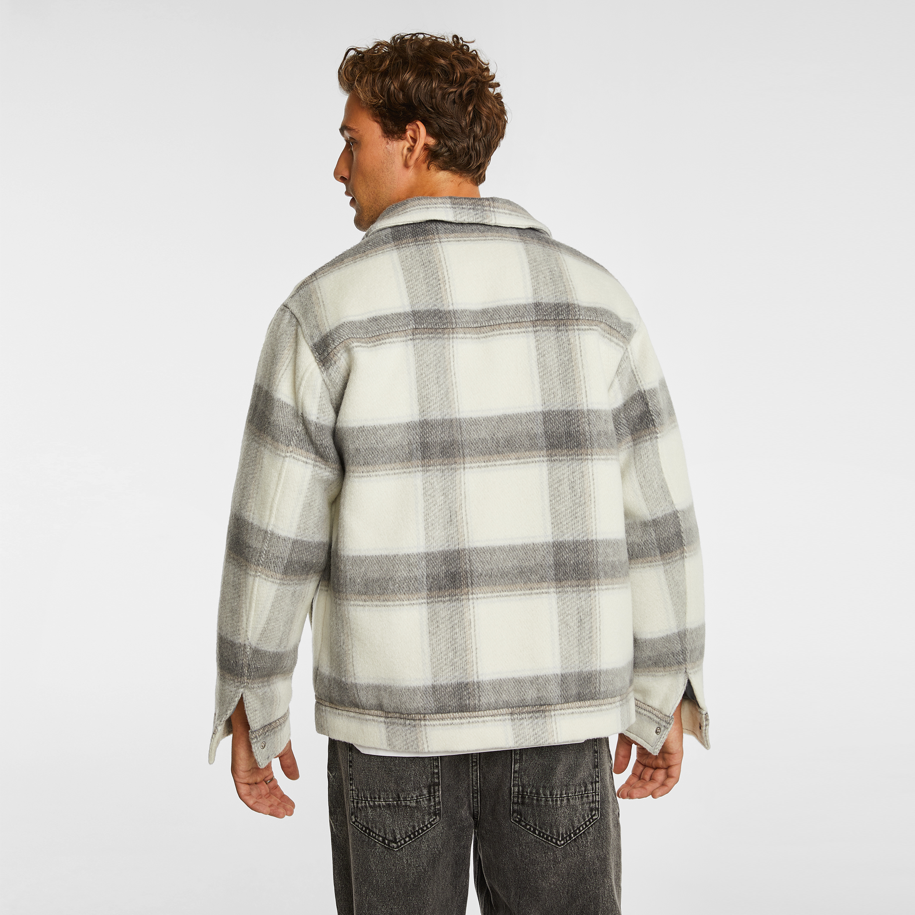 Natural Oliver Check Jacket