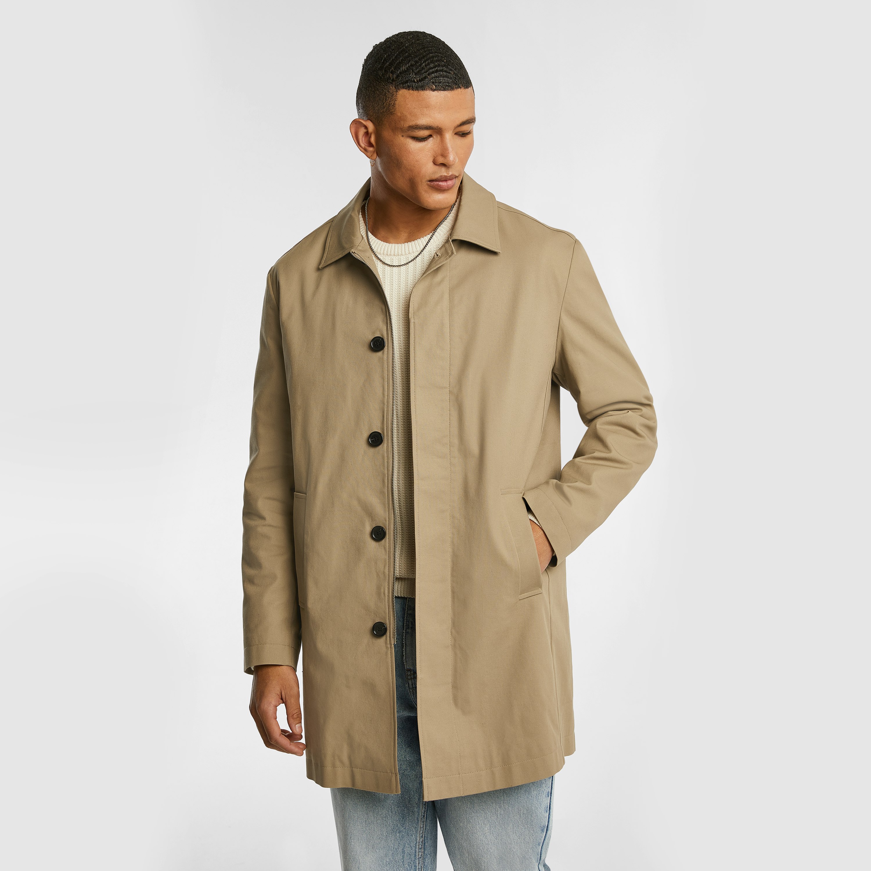 Tan Manchester Mac Jacket | Men's Tops | yd AU