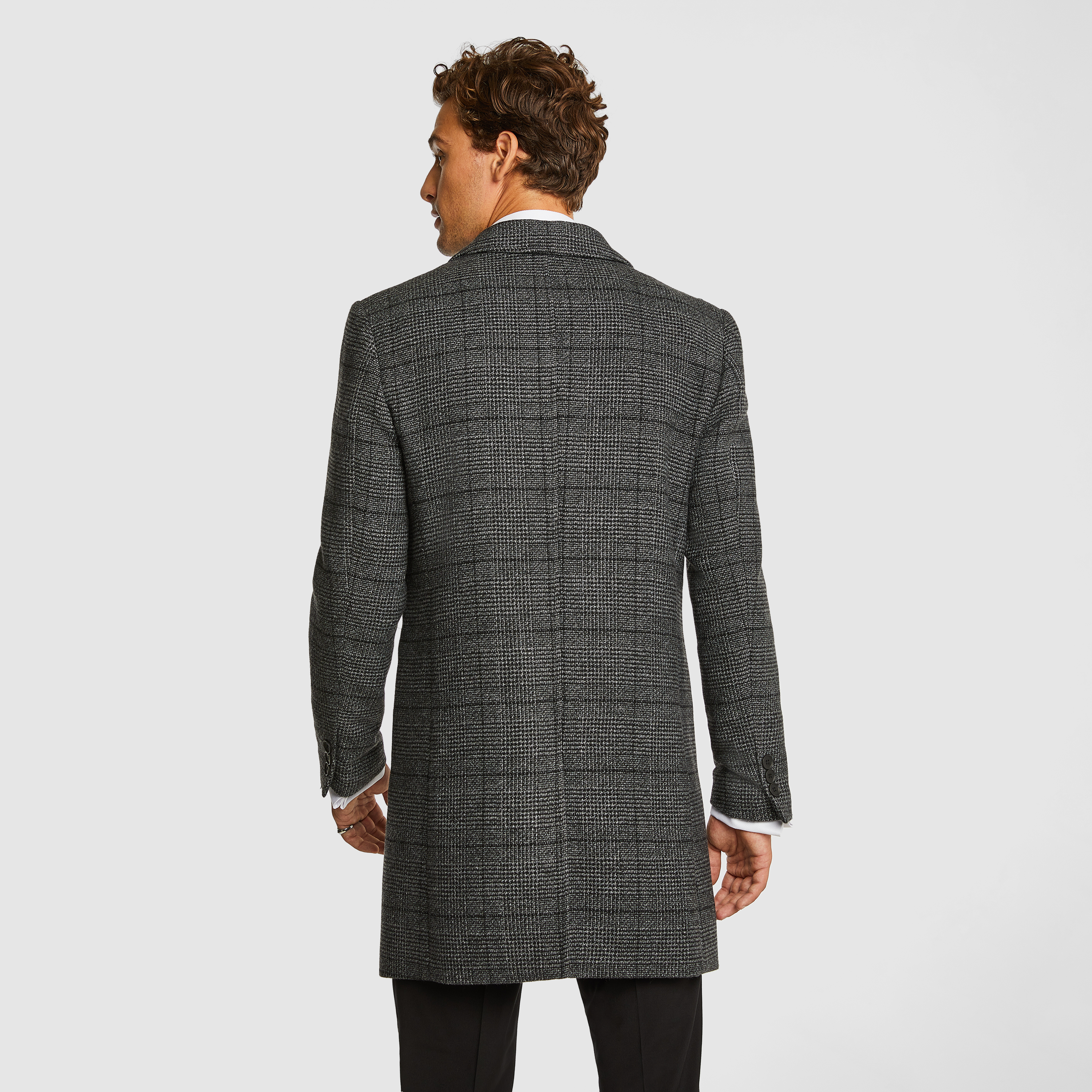 Prague Check Duster Coat