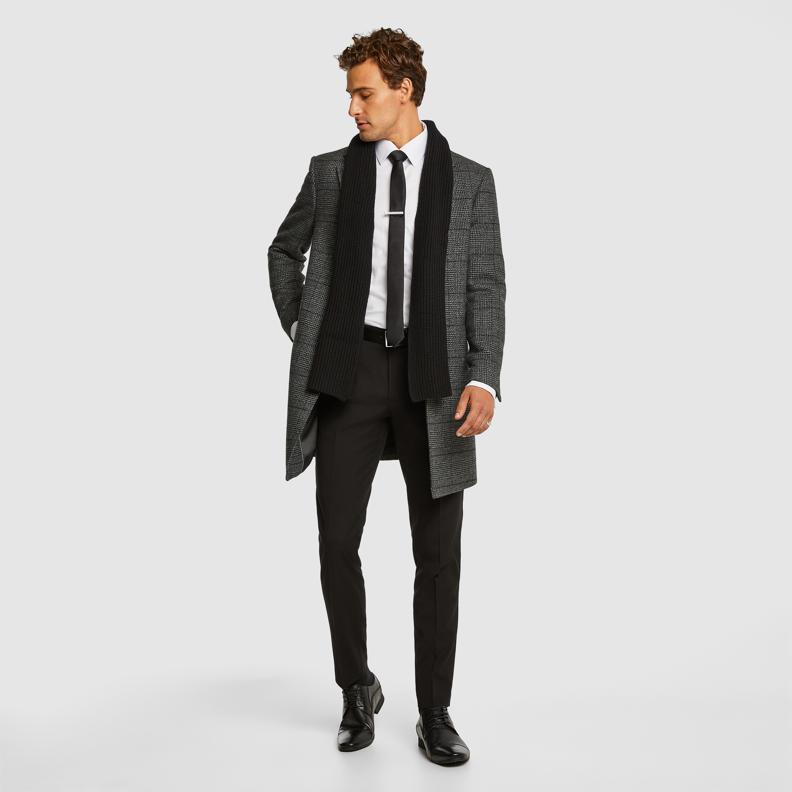 Prague Check Duster Coat