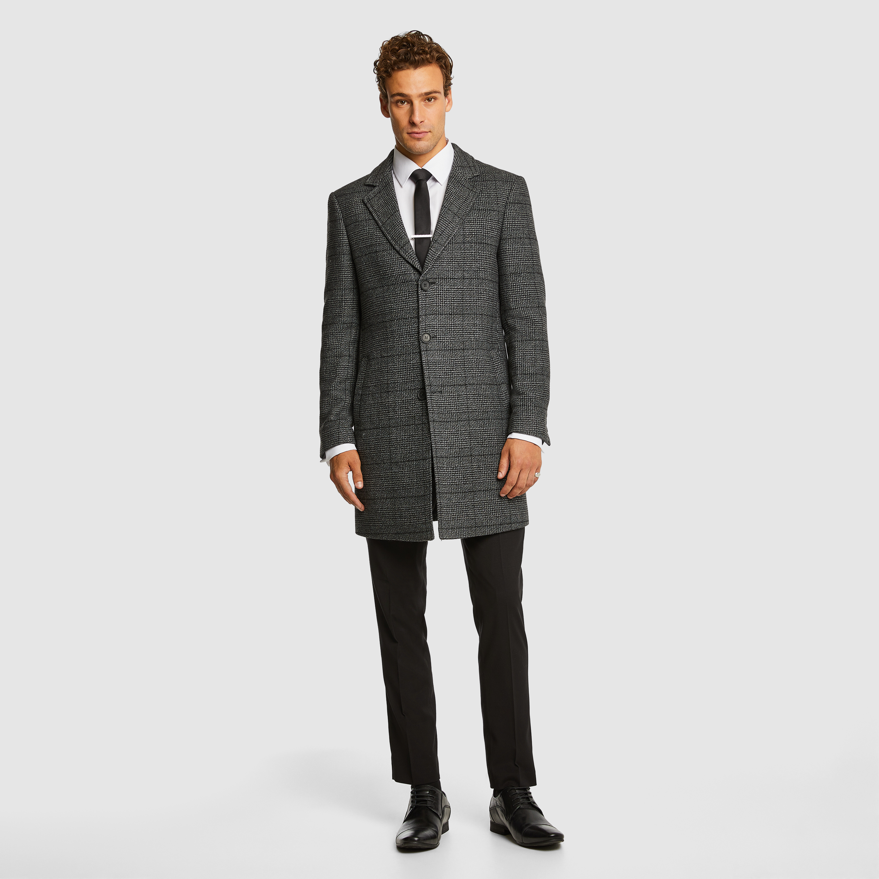 Prague Check Duster Coat