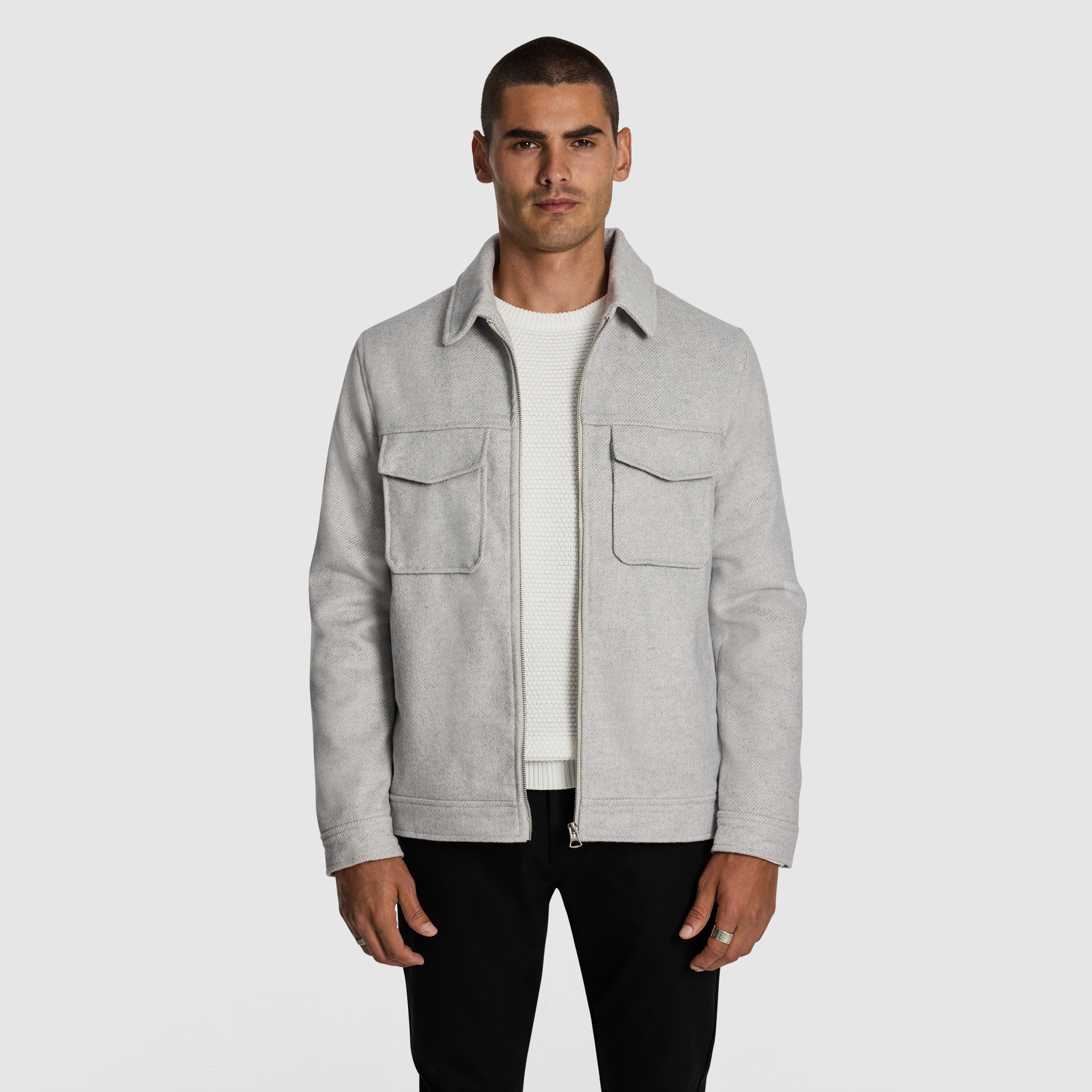 Lucia Wool Melton Dress Jacket