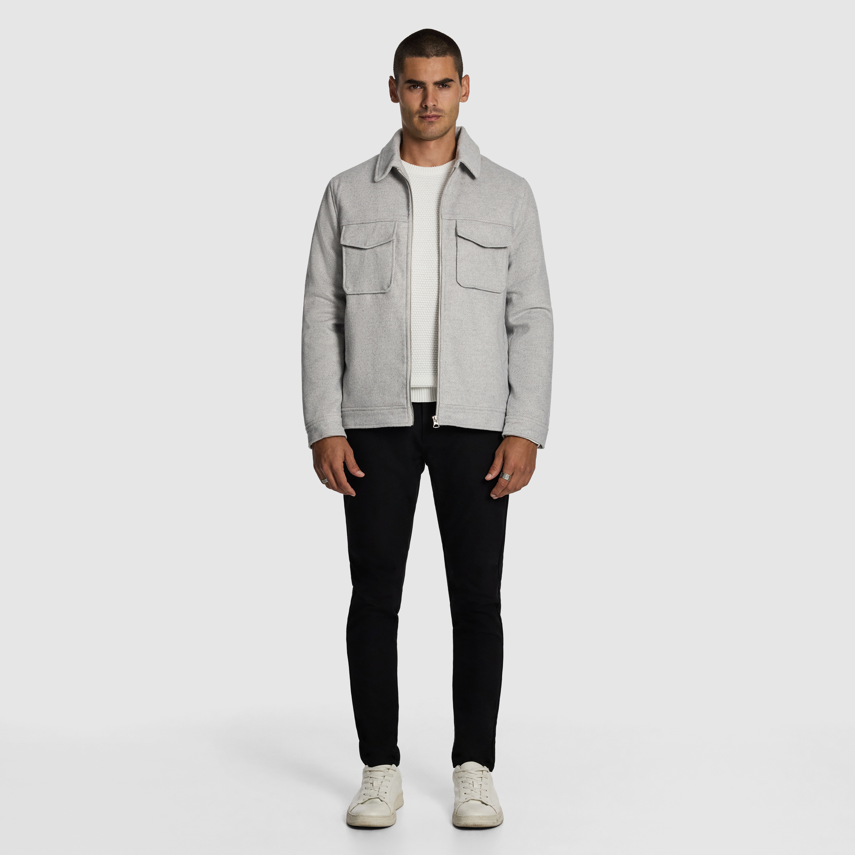 Lucia Wool Melton Dress Jacket