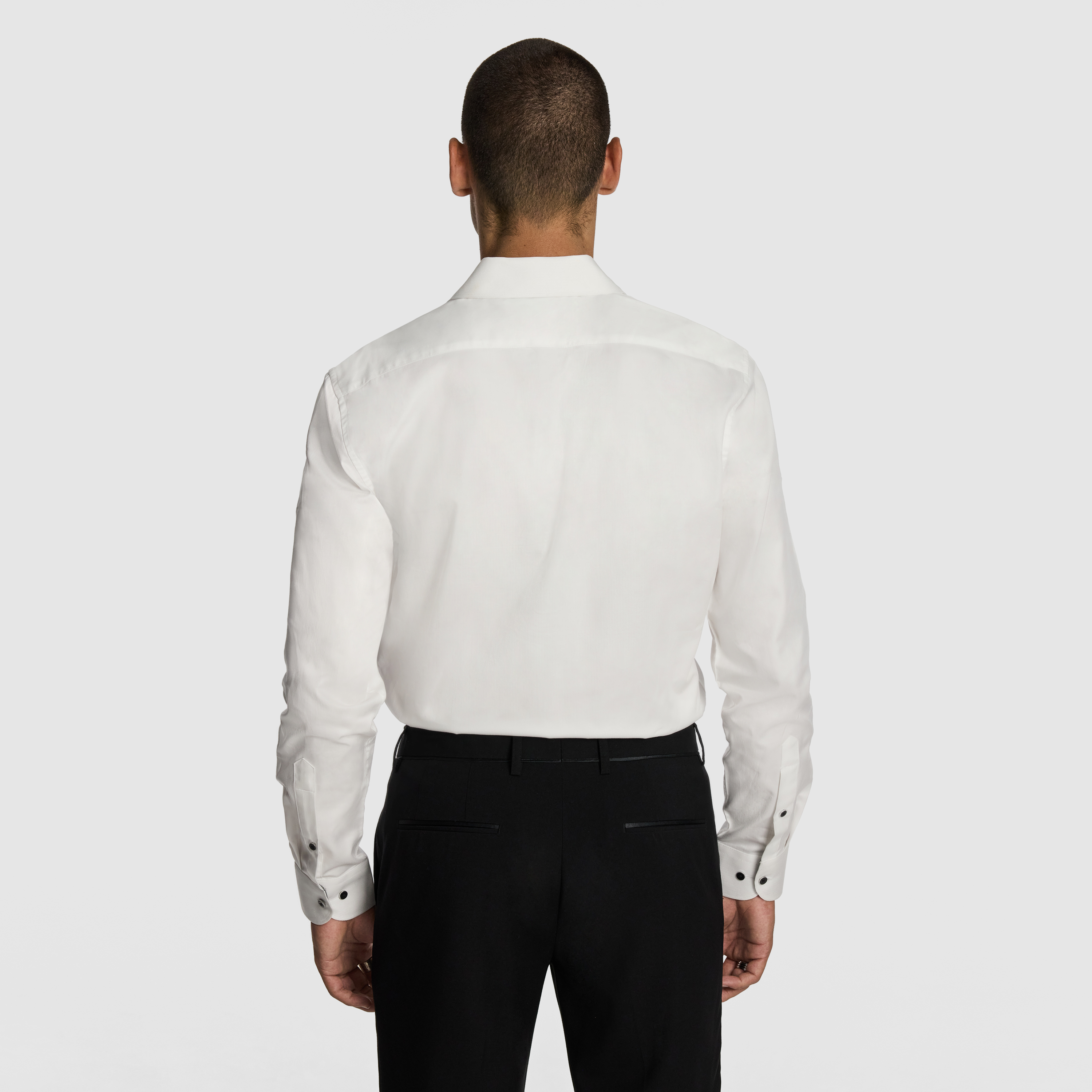 White Marx Slim Dress Shirt