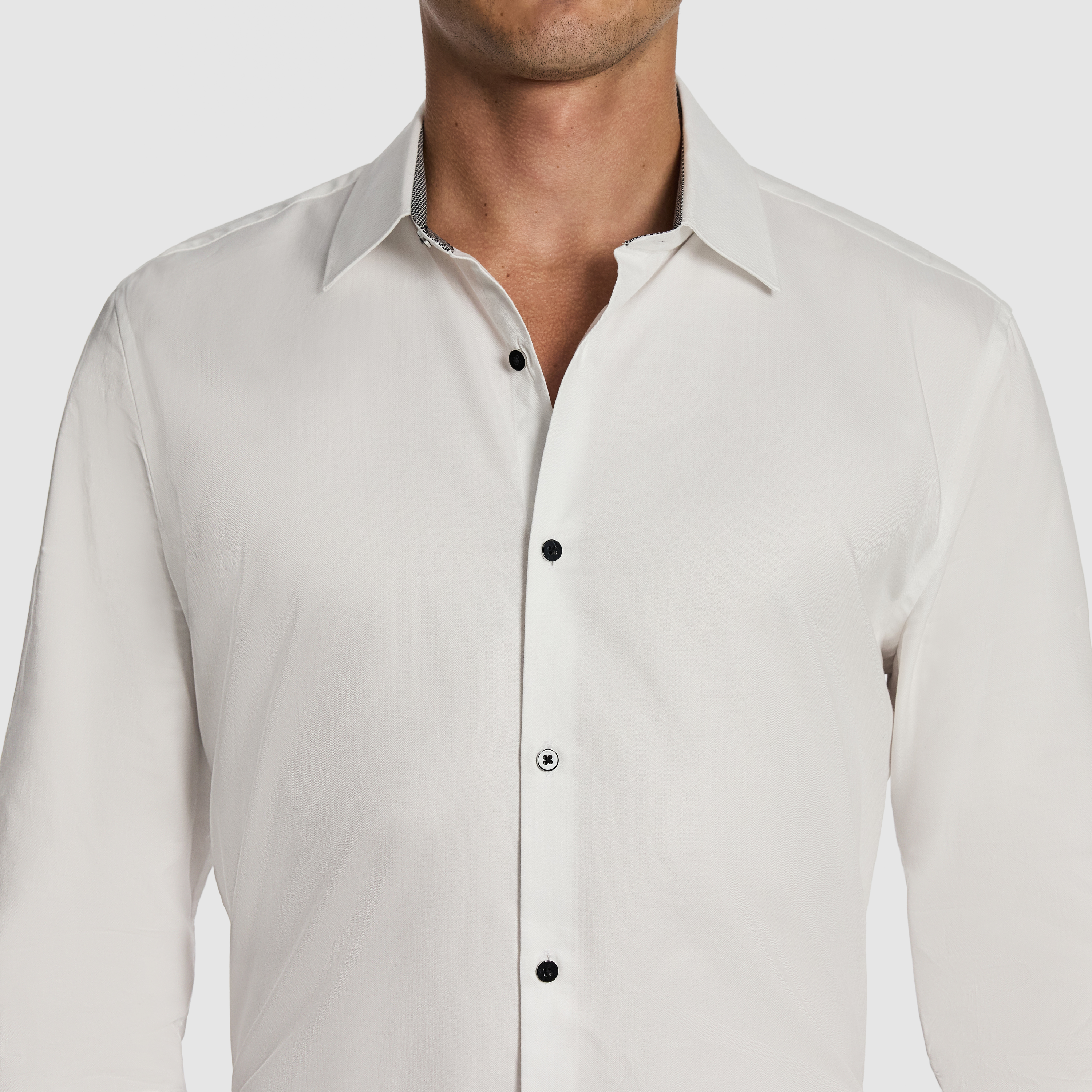 White Marx Slim Dress Shirt
