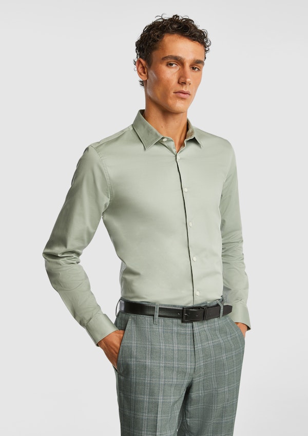 Sage Erwin Stretch Slim Dress Shirt Men s Tops yd AU