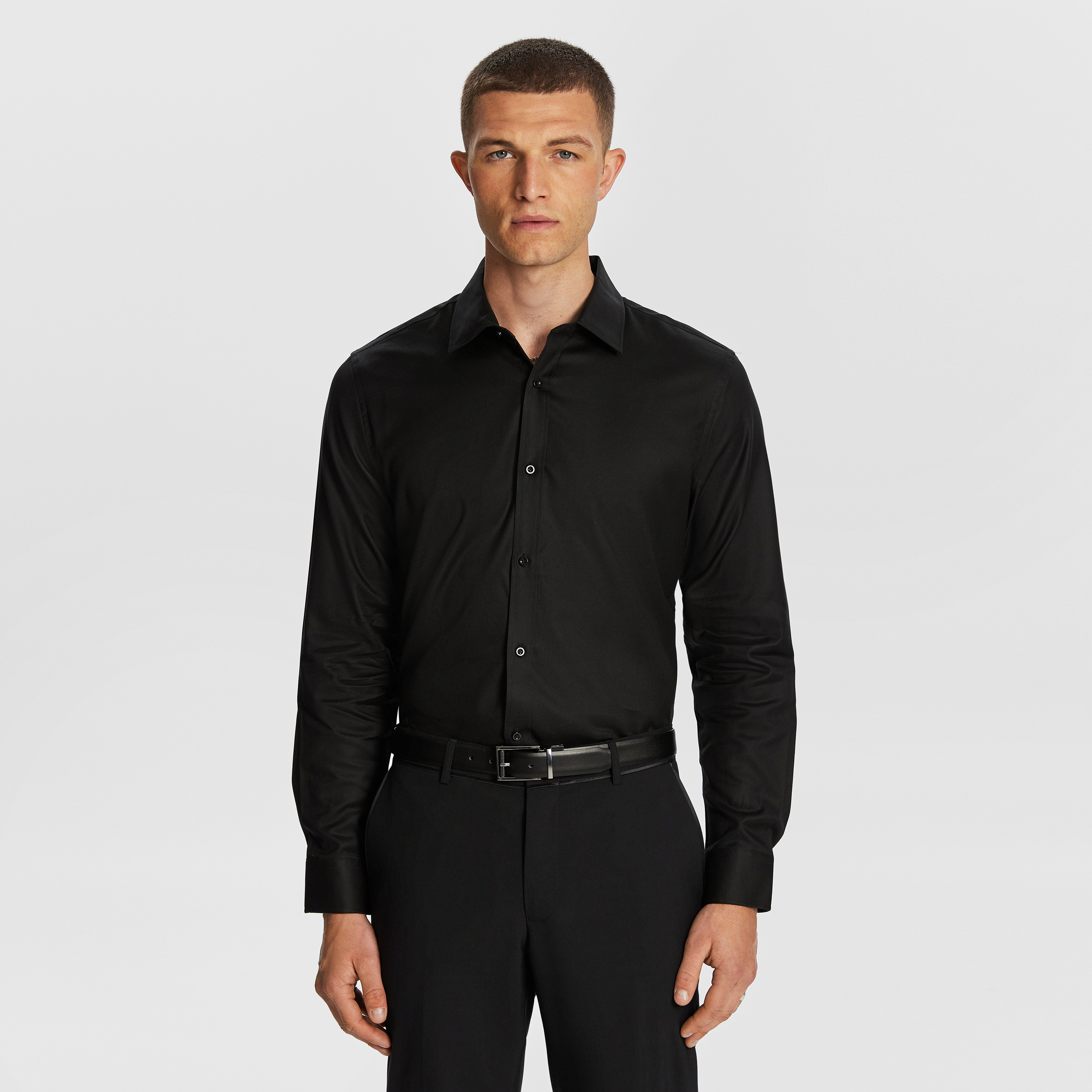 Maximum Two Ply Cotton Premium Slim Dress Shirt