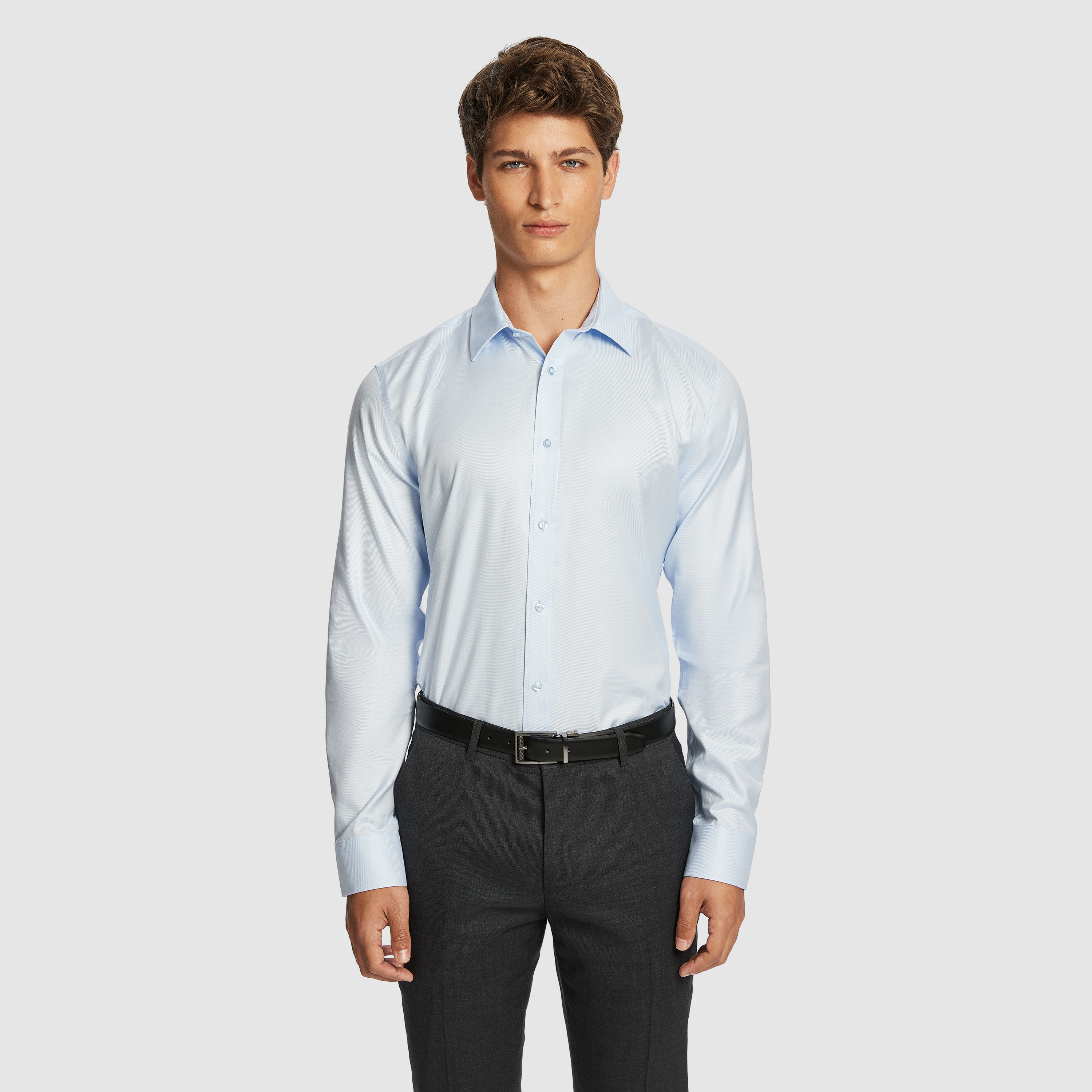 Maximum Two Ply Cotton Premium Slim Dress Shirt