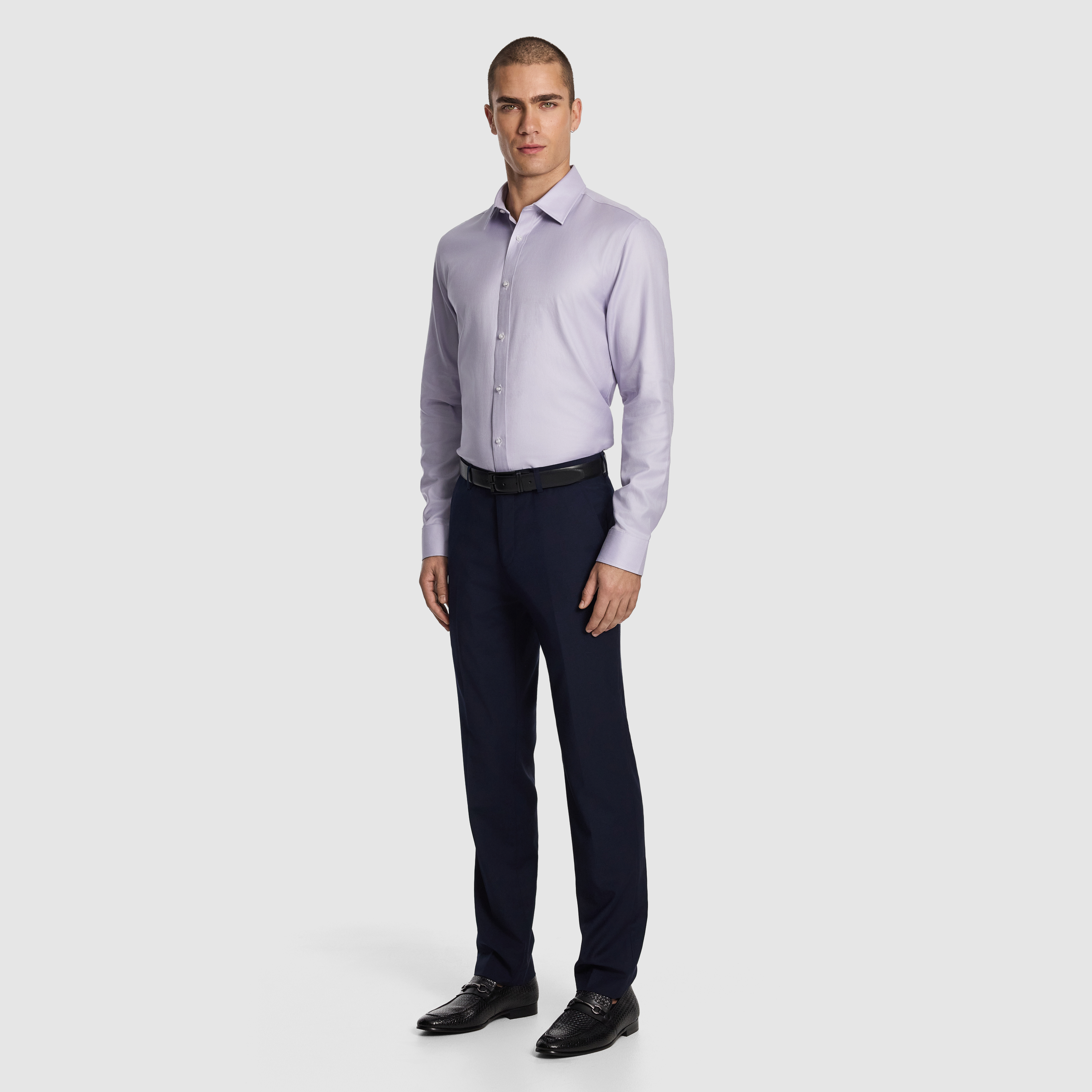 Maximum Two Ply Cotton Premium Slim Dress Shirt