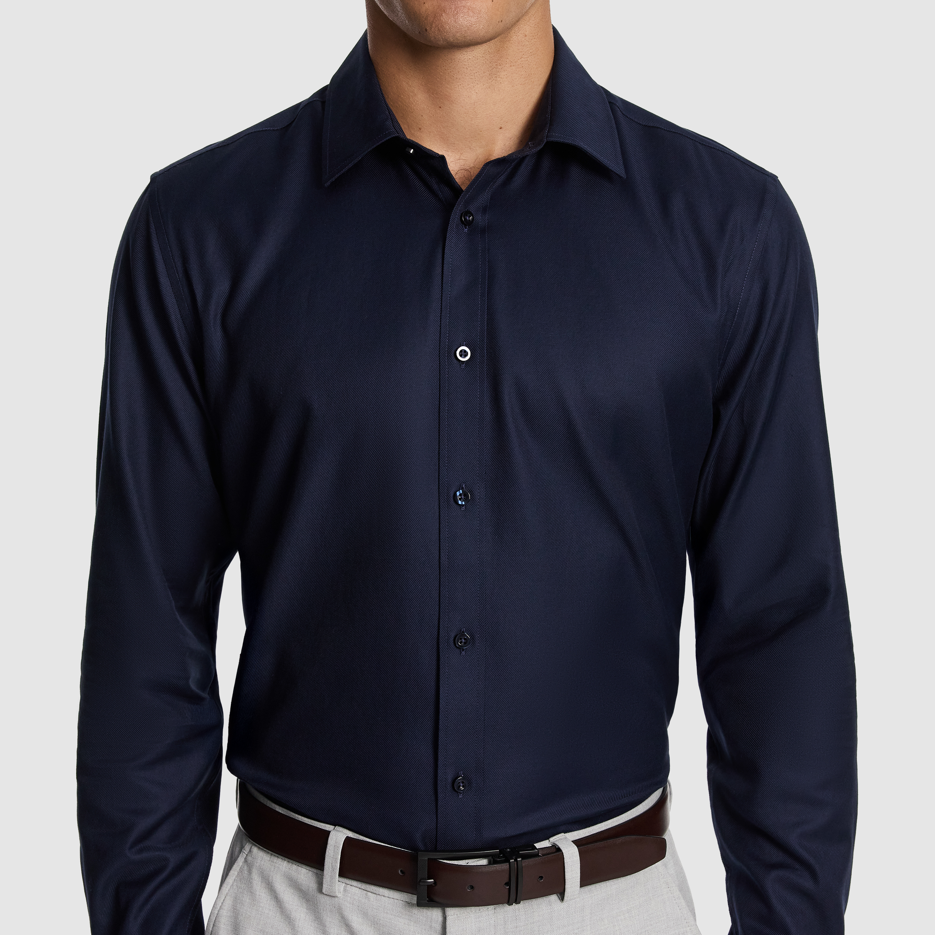 Maximum Two Ply Cotton Premium Slim Dress Shirt