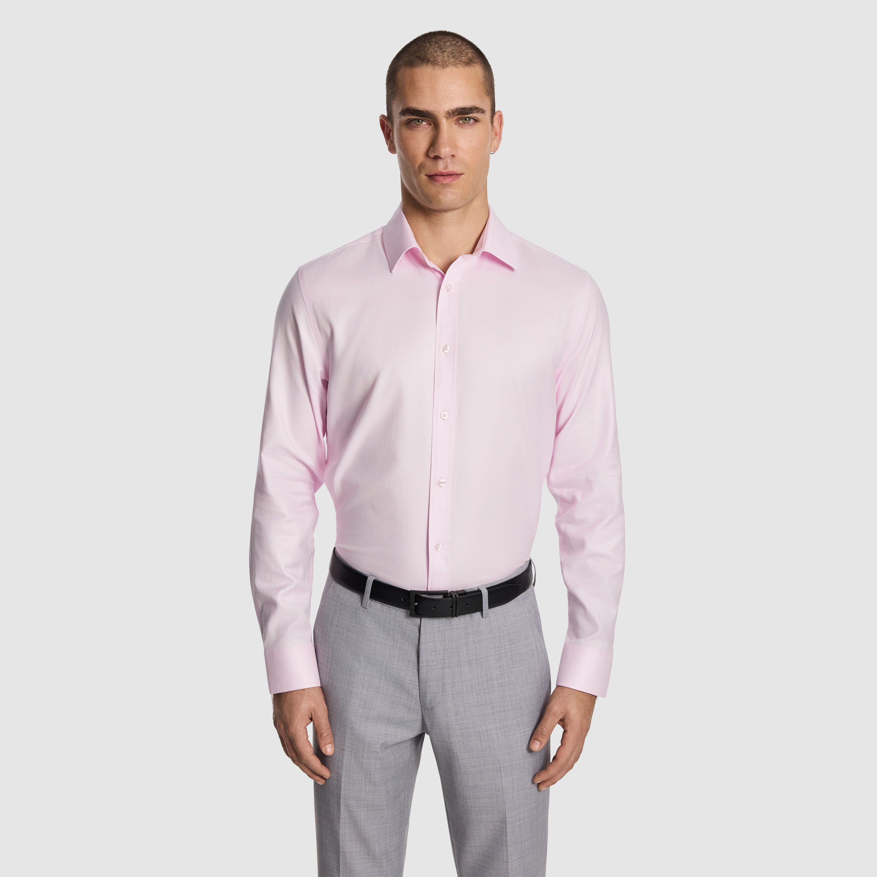 Maximum Two Ply Cotton Slim Dress Shirt