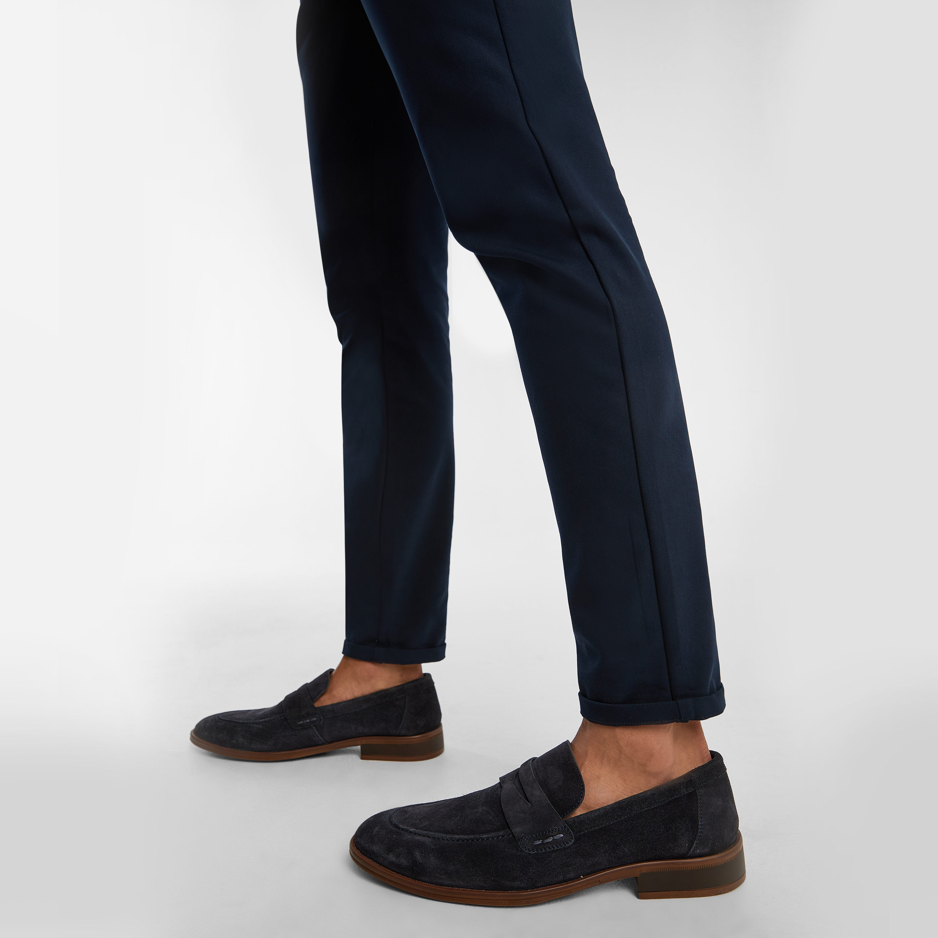 Dusty Pink Mason Suede Loafer Men's Shoe yd AU