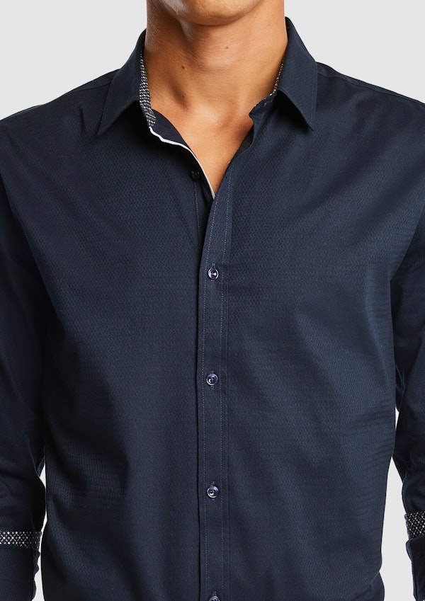 Ace Textured Slim Shirt