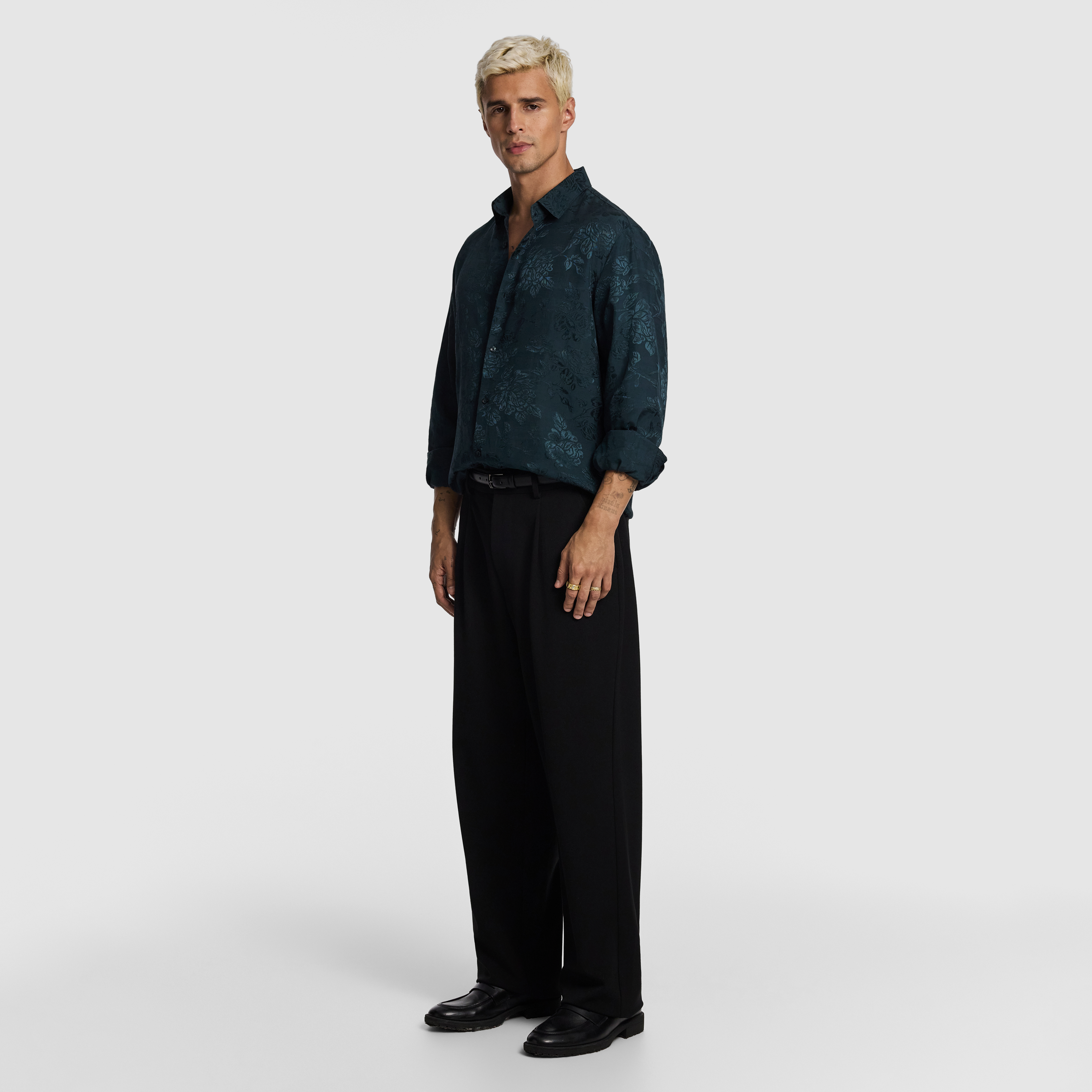 Teal Kingly Shirt