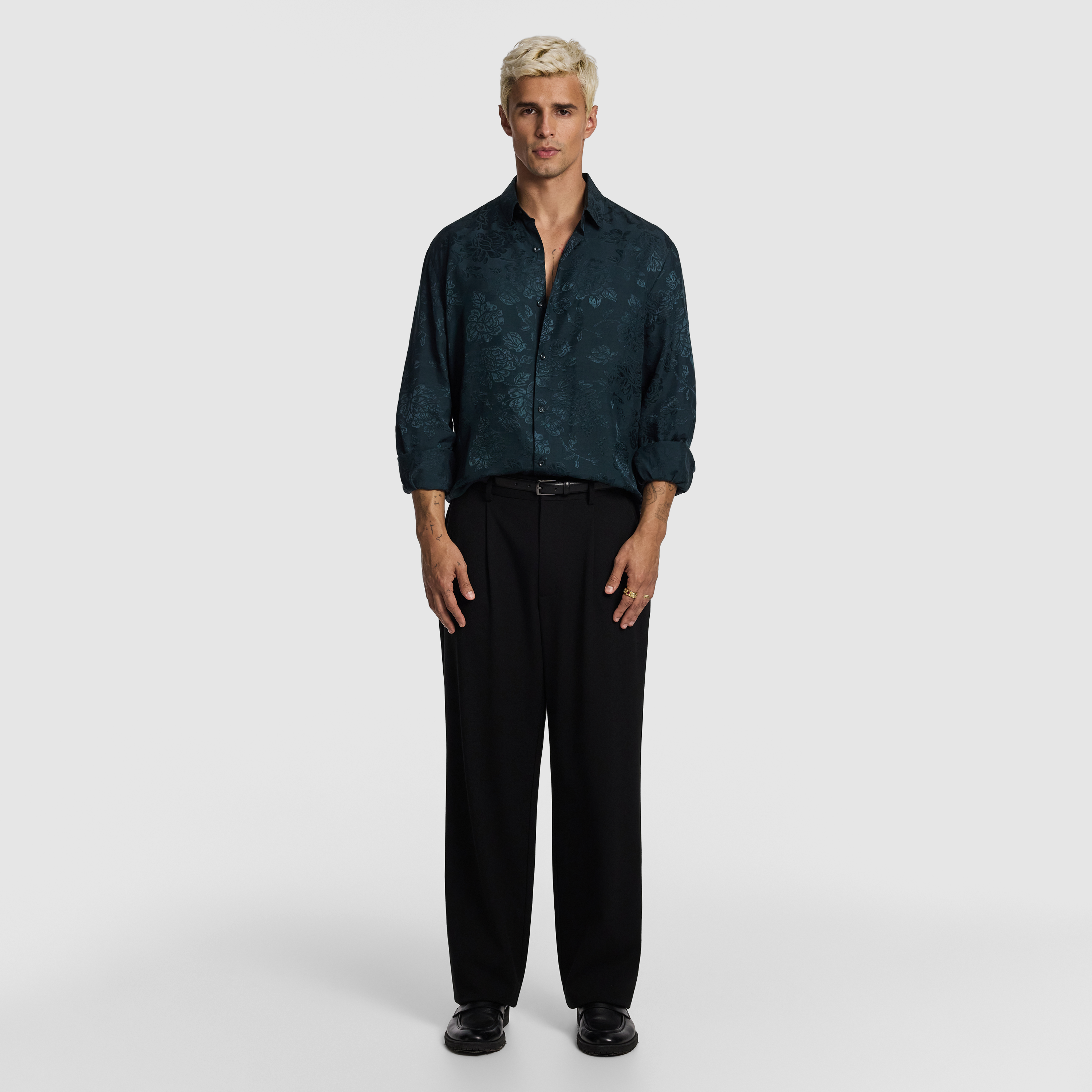 Teal Kingly Shirt