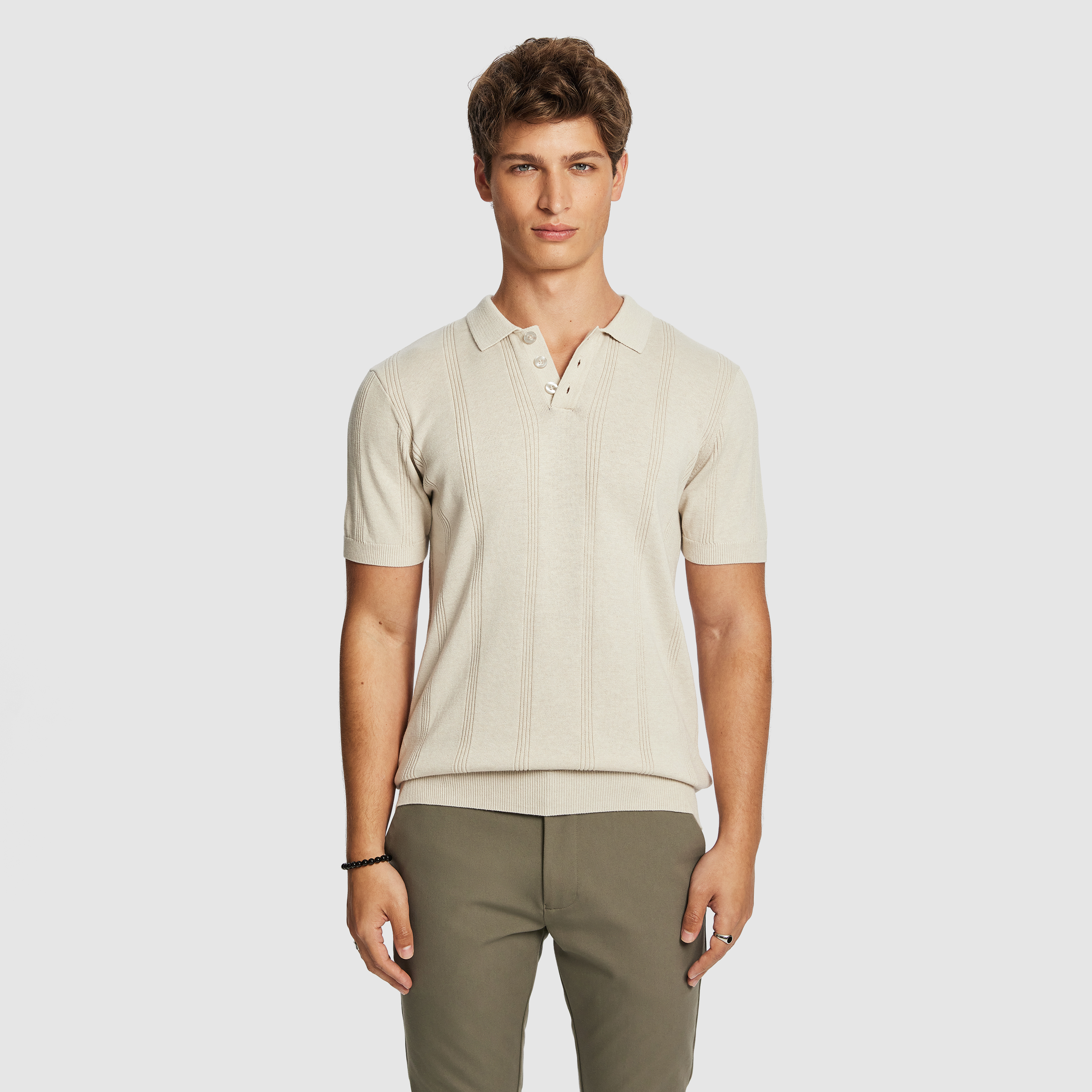 Tony Knitted Polo Shirt