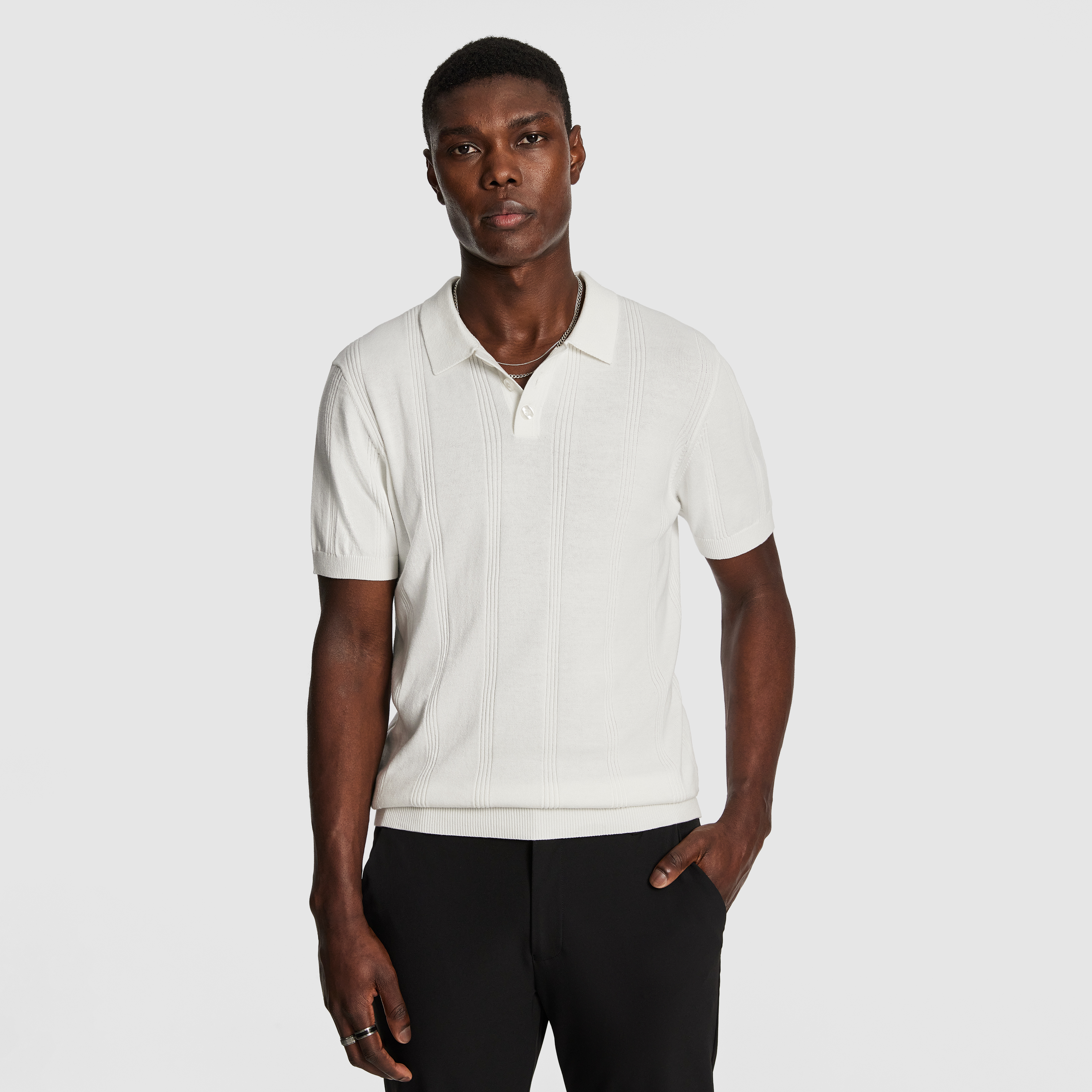 Tony Knitted Polo Shirt
