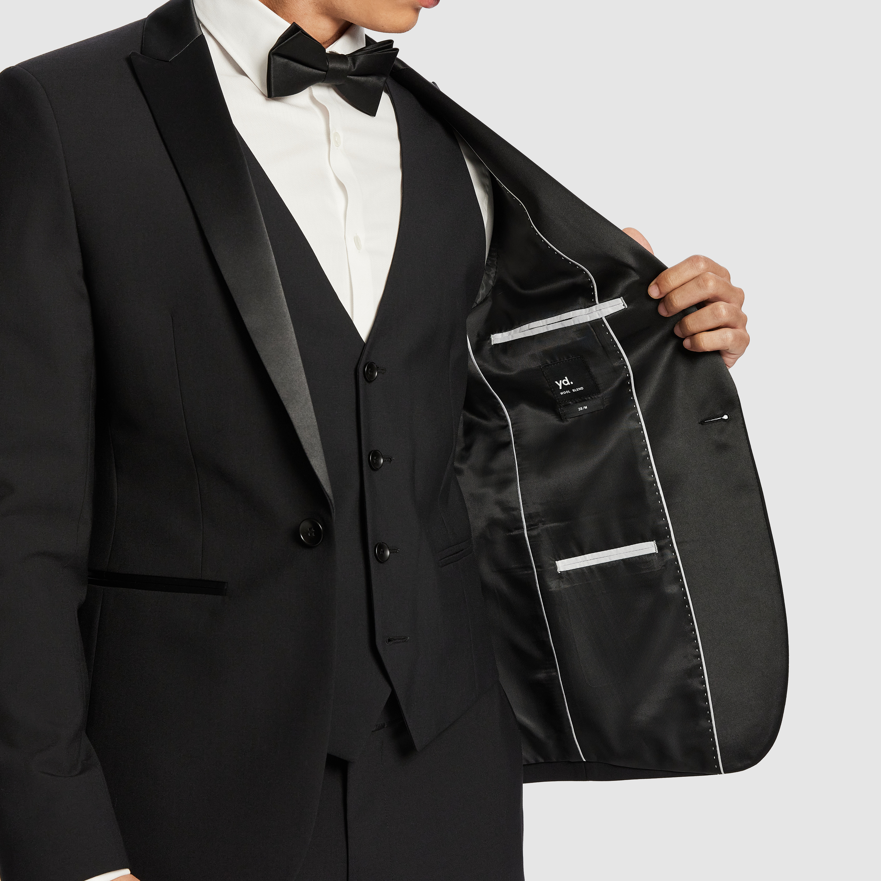 Seville Slim Tuxedo Wool Blend Suit Jacket