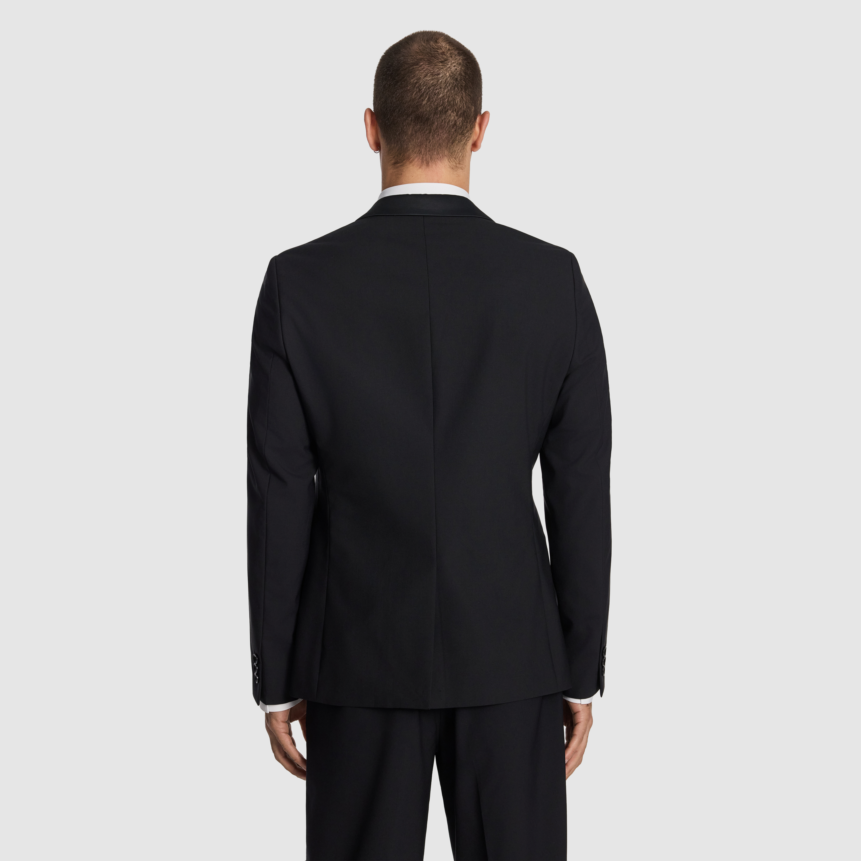  SEVILLE SLIM TUXEDO WOOL BLEND SUIT