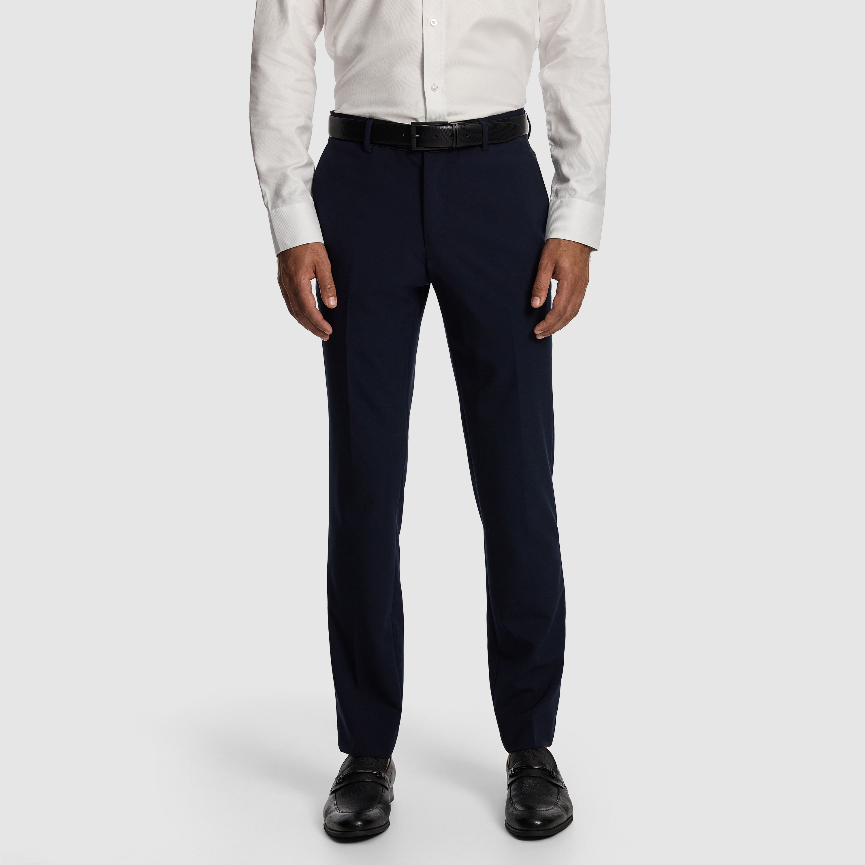  SEVILLE SLIM FIT TUXEDO WOOL BLEND SUIT