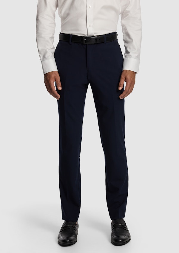 SEVILLE SLIM FIT TUXEDO WOOL BLEND SUIT