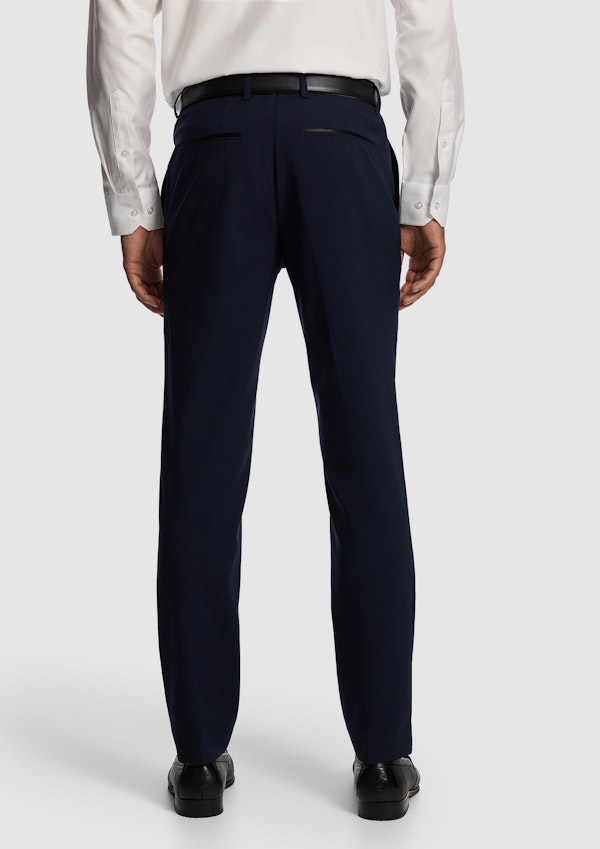 SEVILLE SLIM FIT TUXEDO WOOL BLEND SUIT