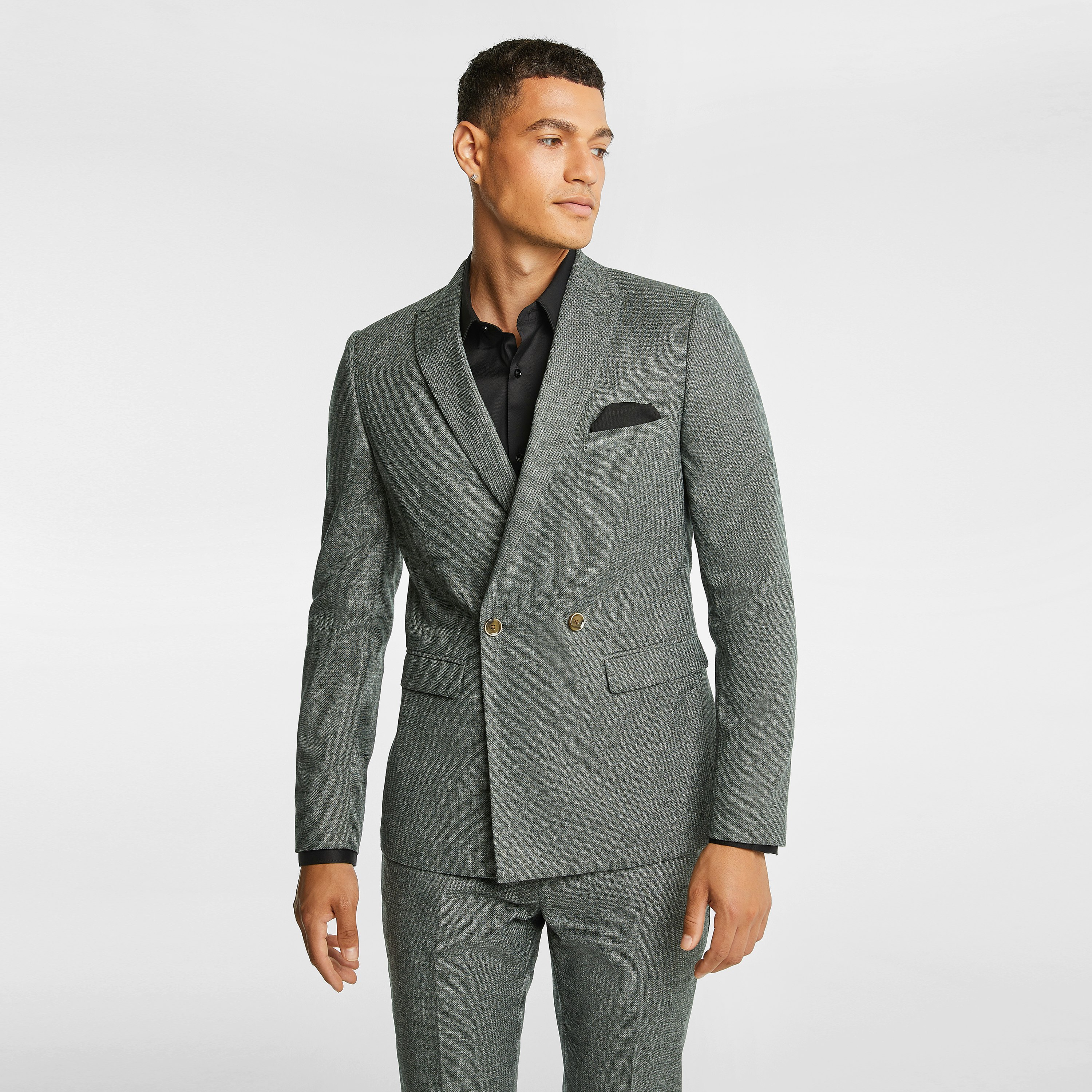 Forest Volante Double Breasted Suit Jacket | Men's Tops | yd AU