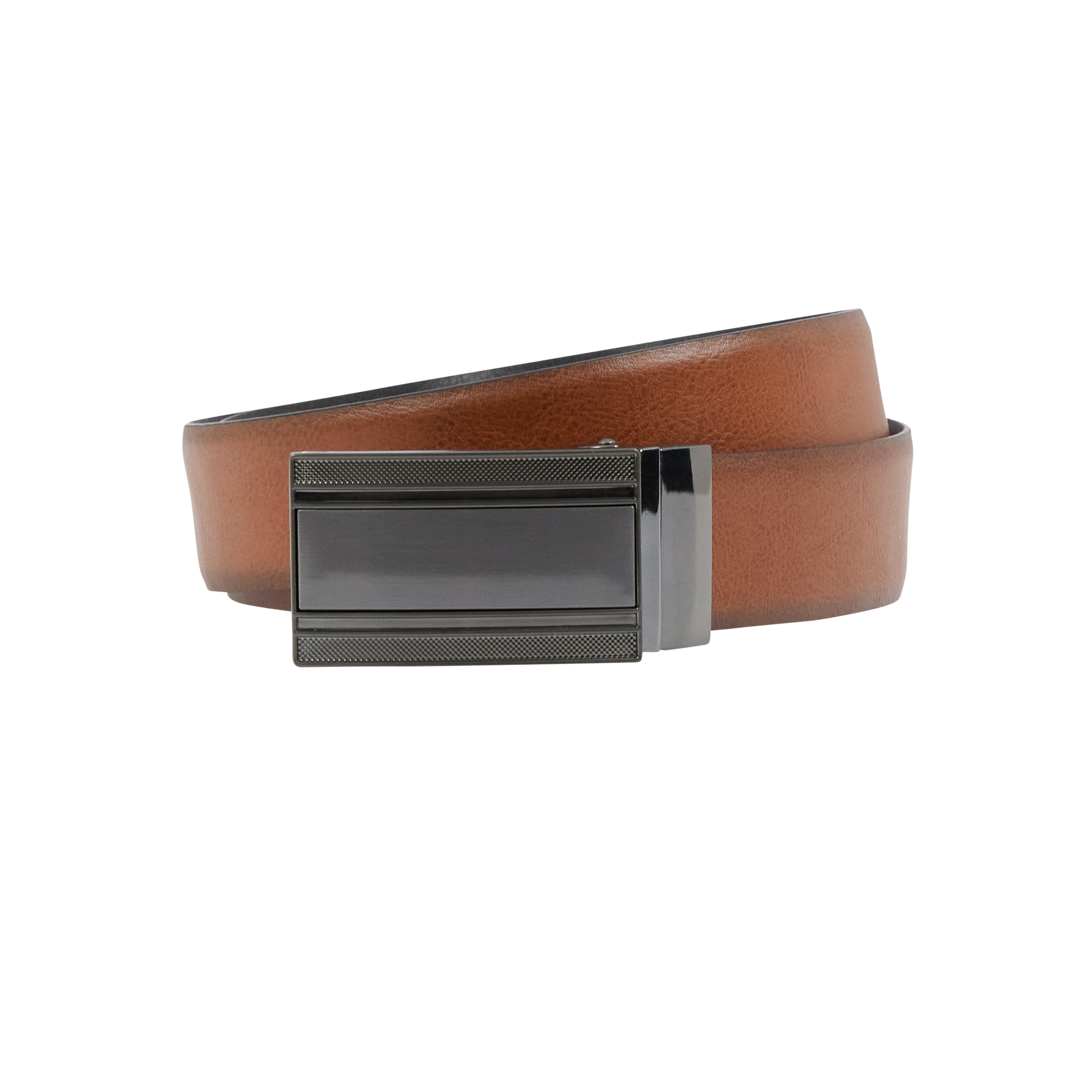Barrick Plate Buckle Reversible Belt