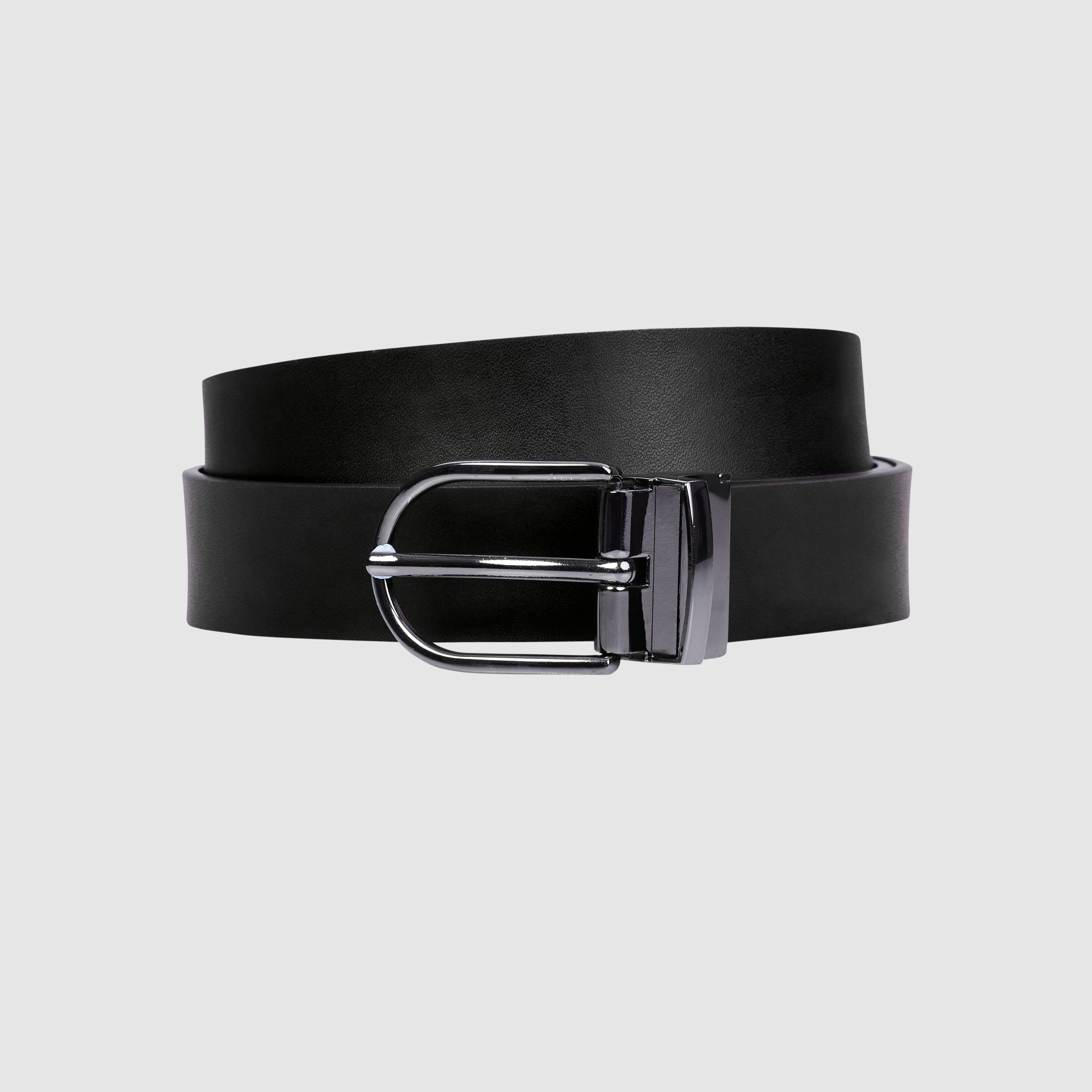 Black California Reversible Prong Buckle Belt | Men's Accessories | yd AU