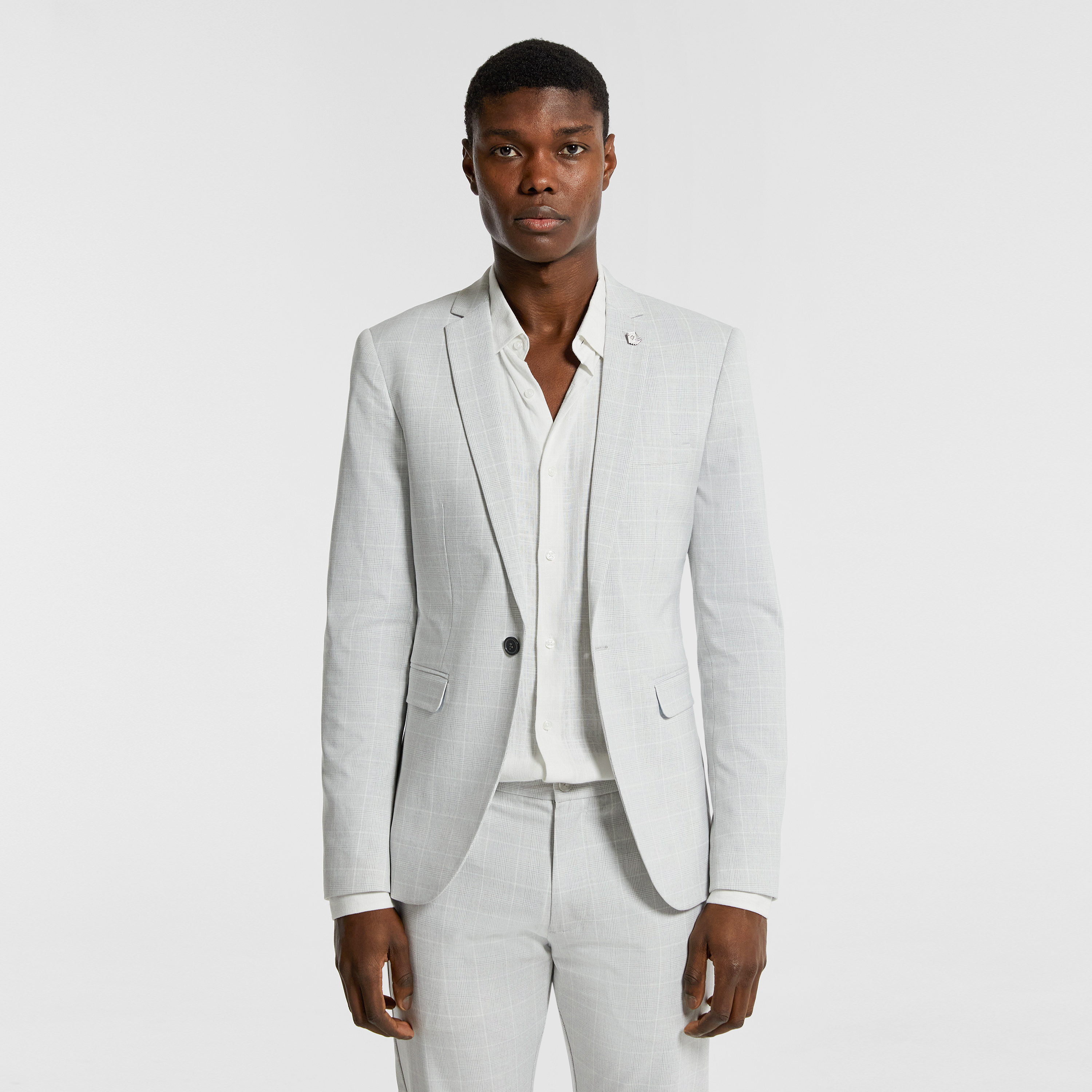  TERRAZZO CHECK SKINNY CO-ORD SUIT