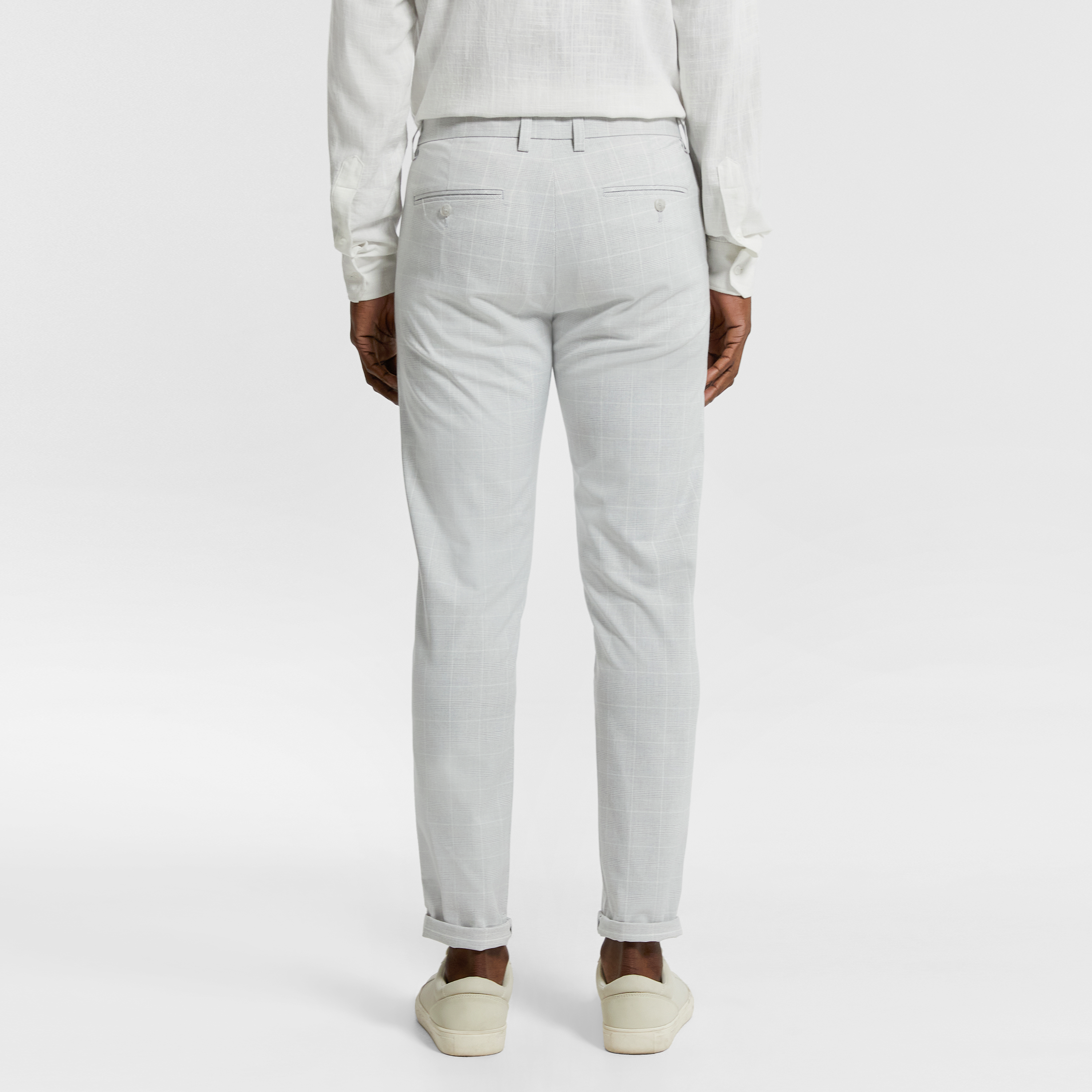 Terrazzo Check Skinny Chino