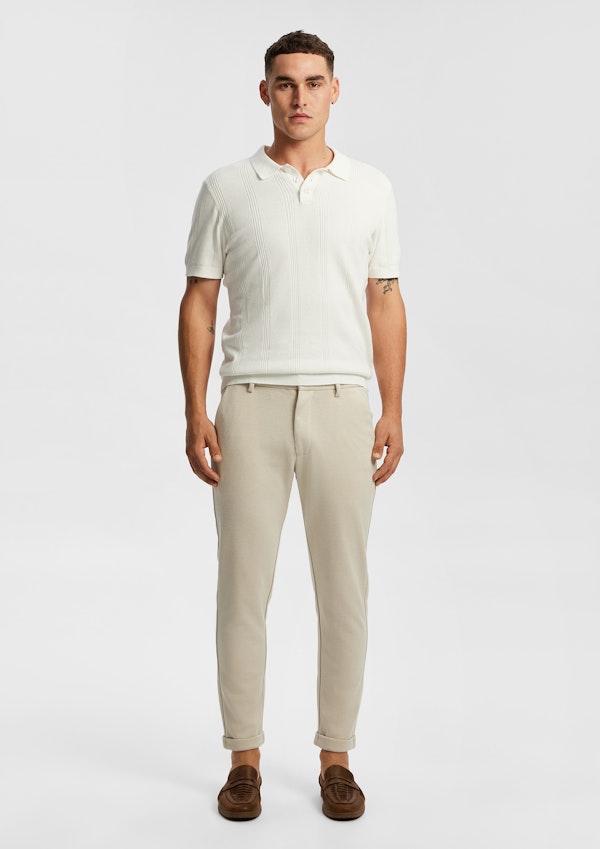 Latte Decaf Slim Cropped Chino
