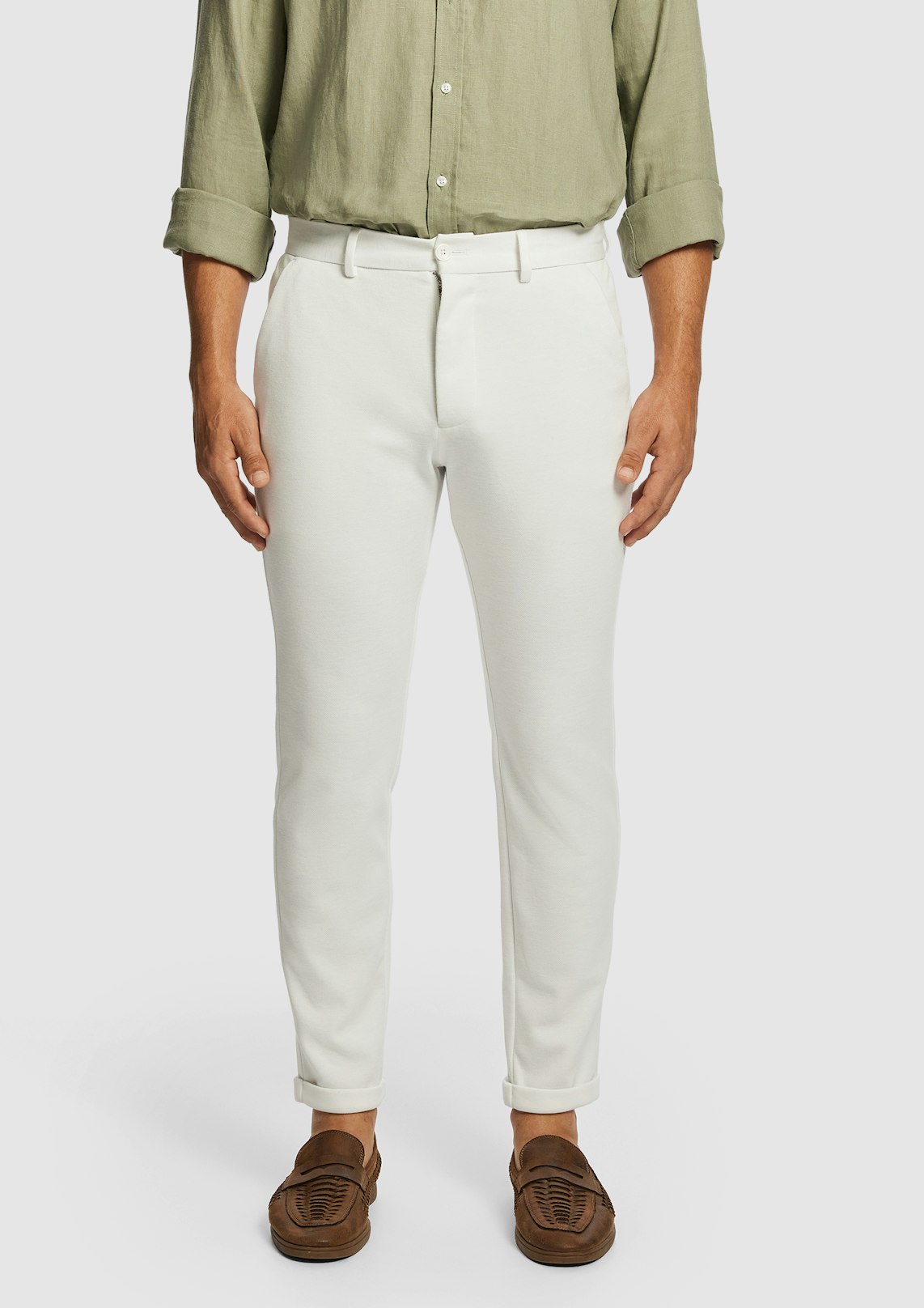 Decaf Slim Cropped Chino