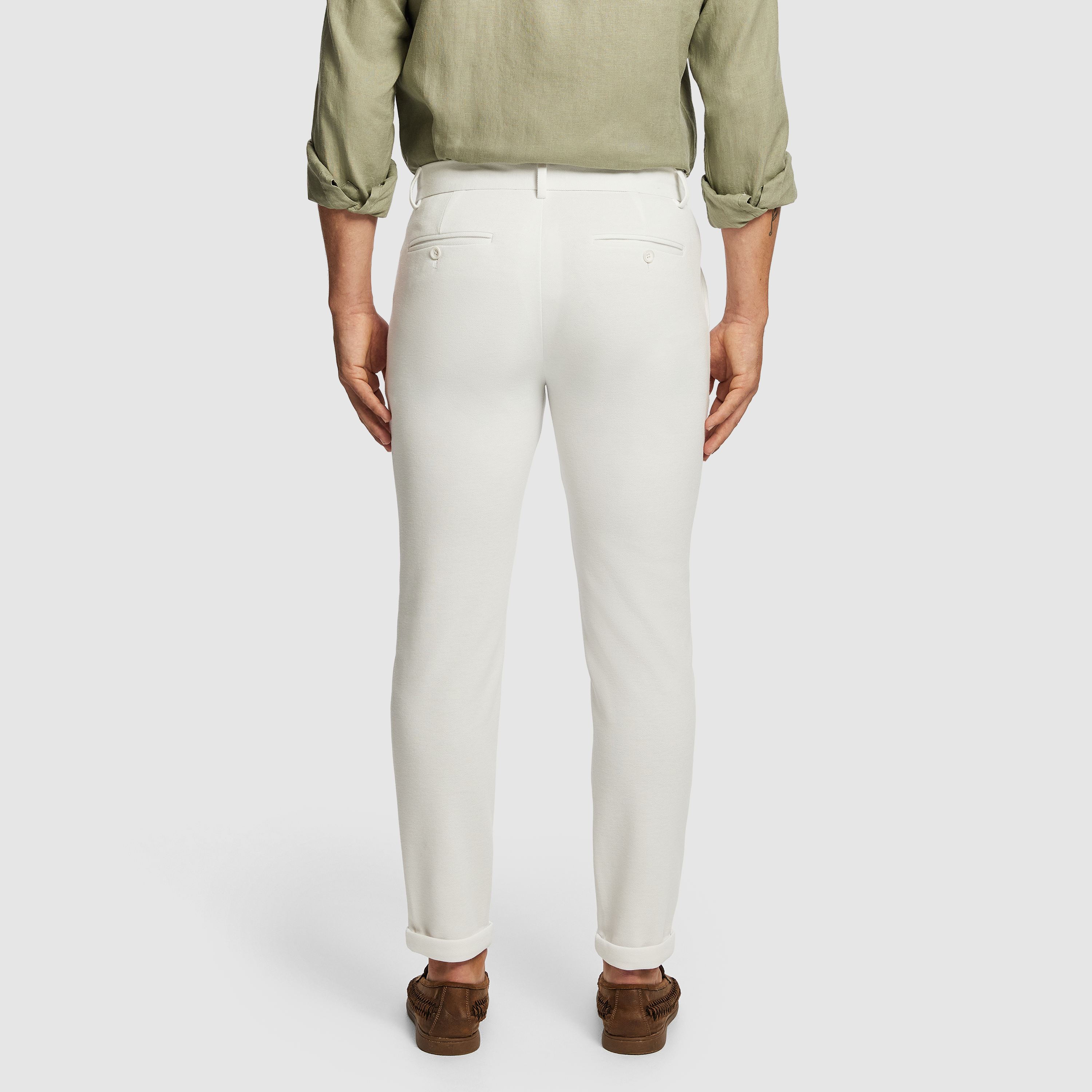 Decaf Slim Cropped Chino