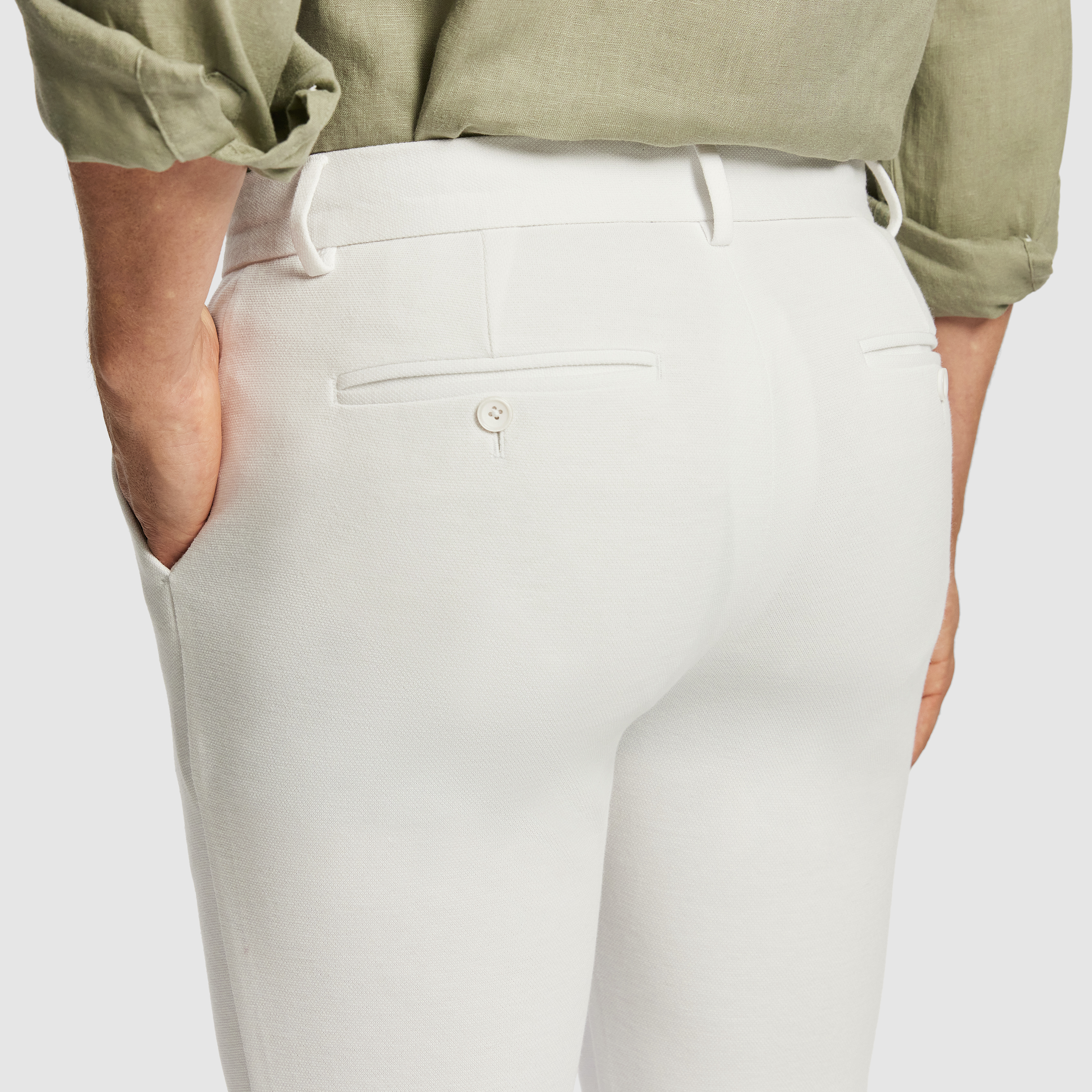Decaf Slim Cropped Chino