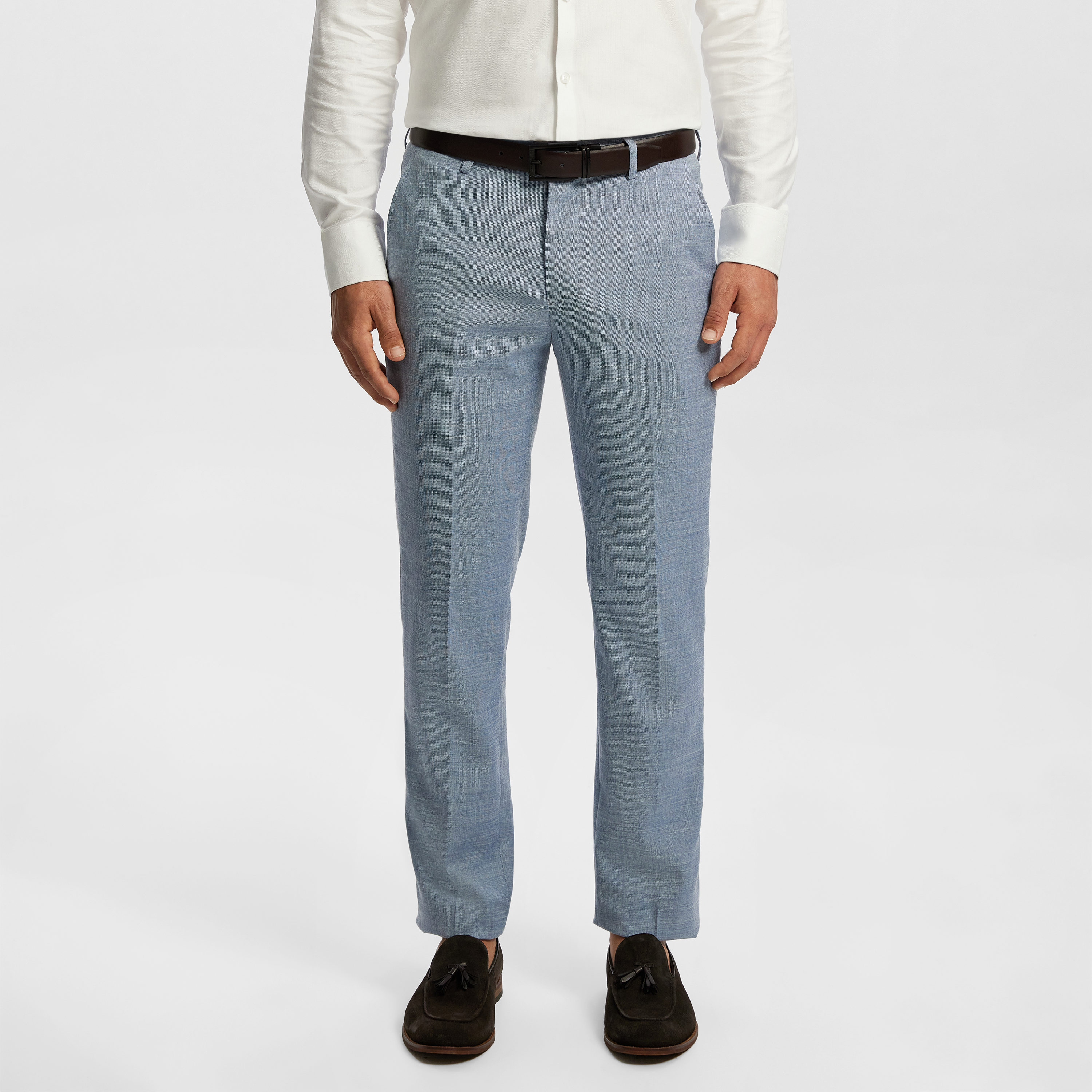 Jaxon Stretch Textured Slim Fit Dress Pant